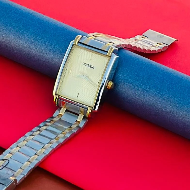 Silver analog watch For man’s