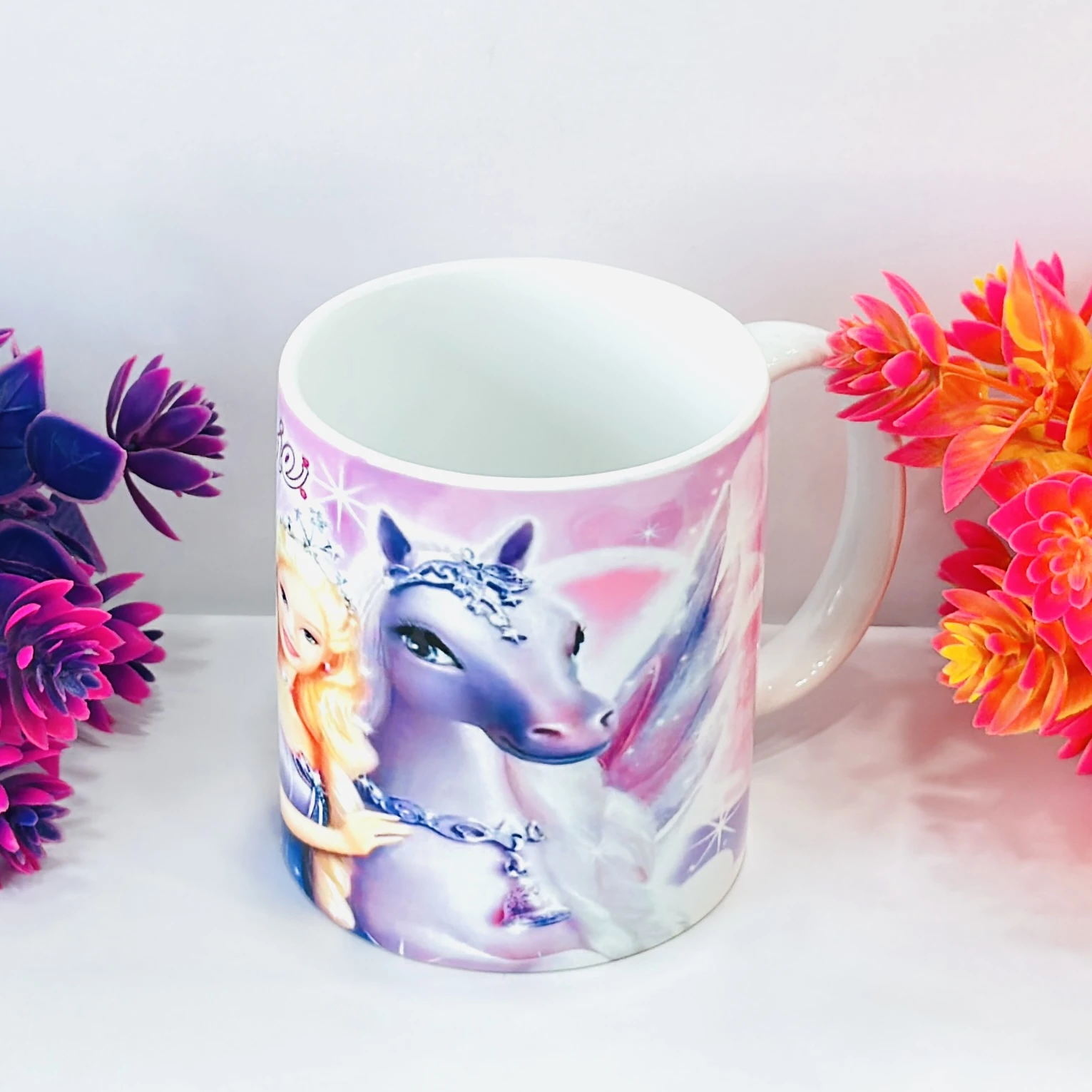 Ceramic Barbie printed coffee mug…. IZWZHR