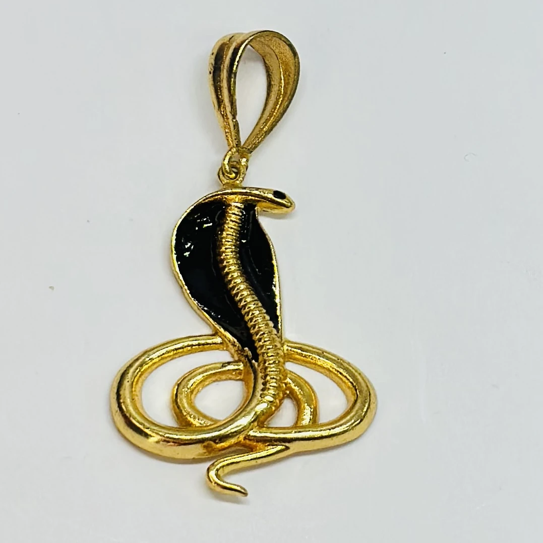 Gold plated pendant