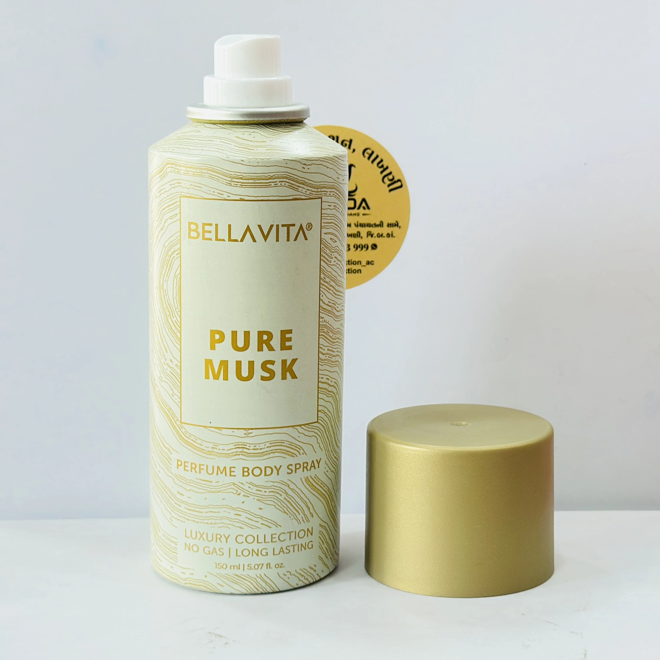 BELLAVITA® Pure Musk Perfume Body Spray from the Luxury Collection.