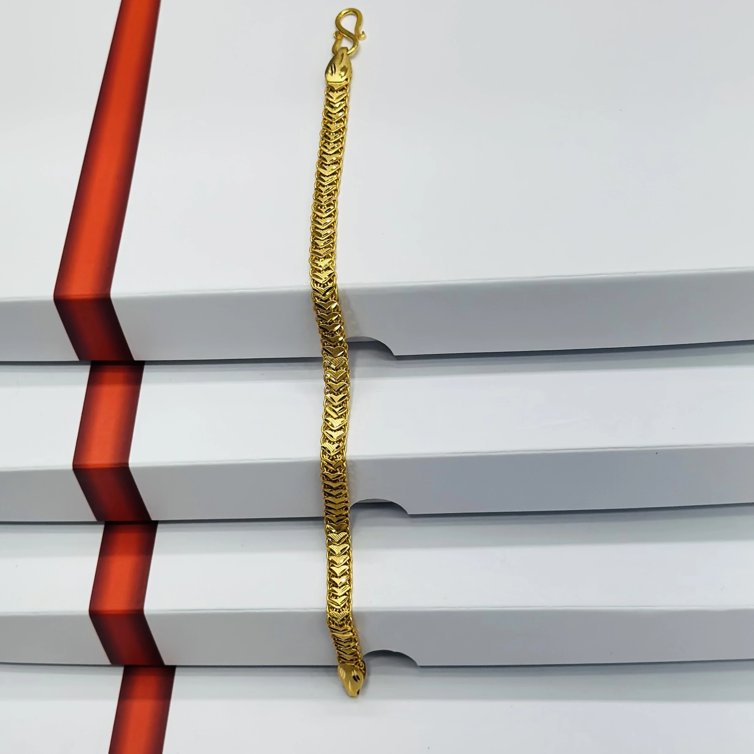 1 GRAM GOLD DIAMOND BRACELET FOR MEN
