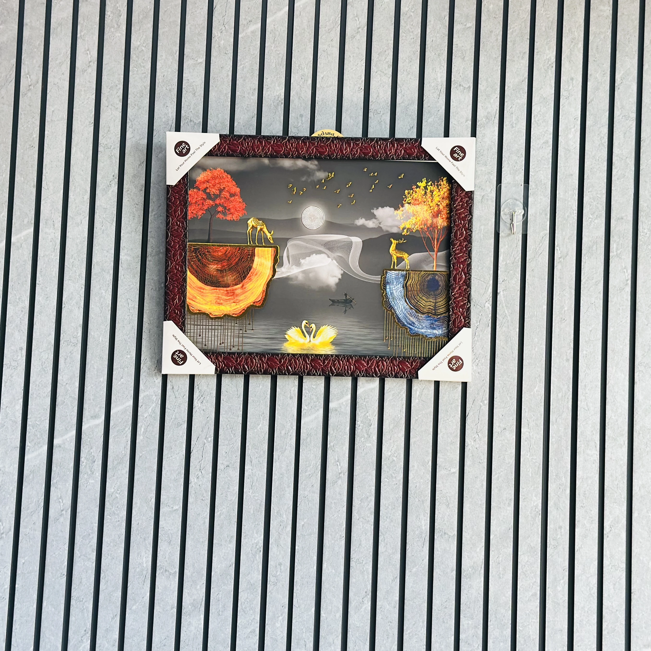 LIFEHAXTORE Abstract art Frame (SKU-UB07Q3)