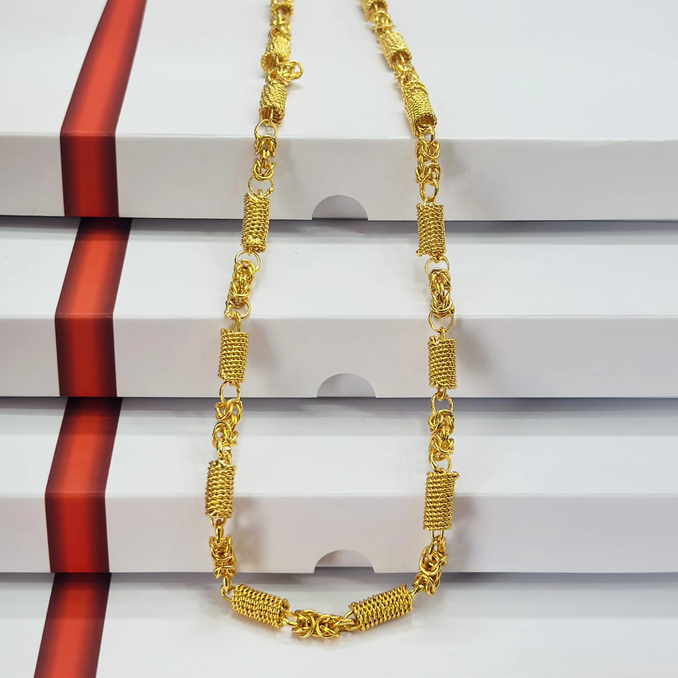 Gold plated design chain