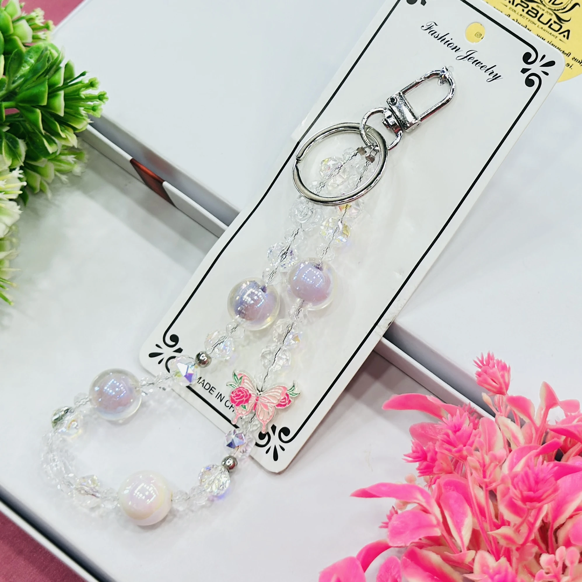Crystal keychain