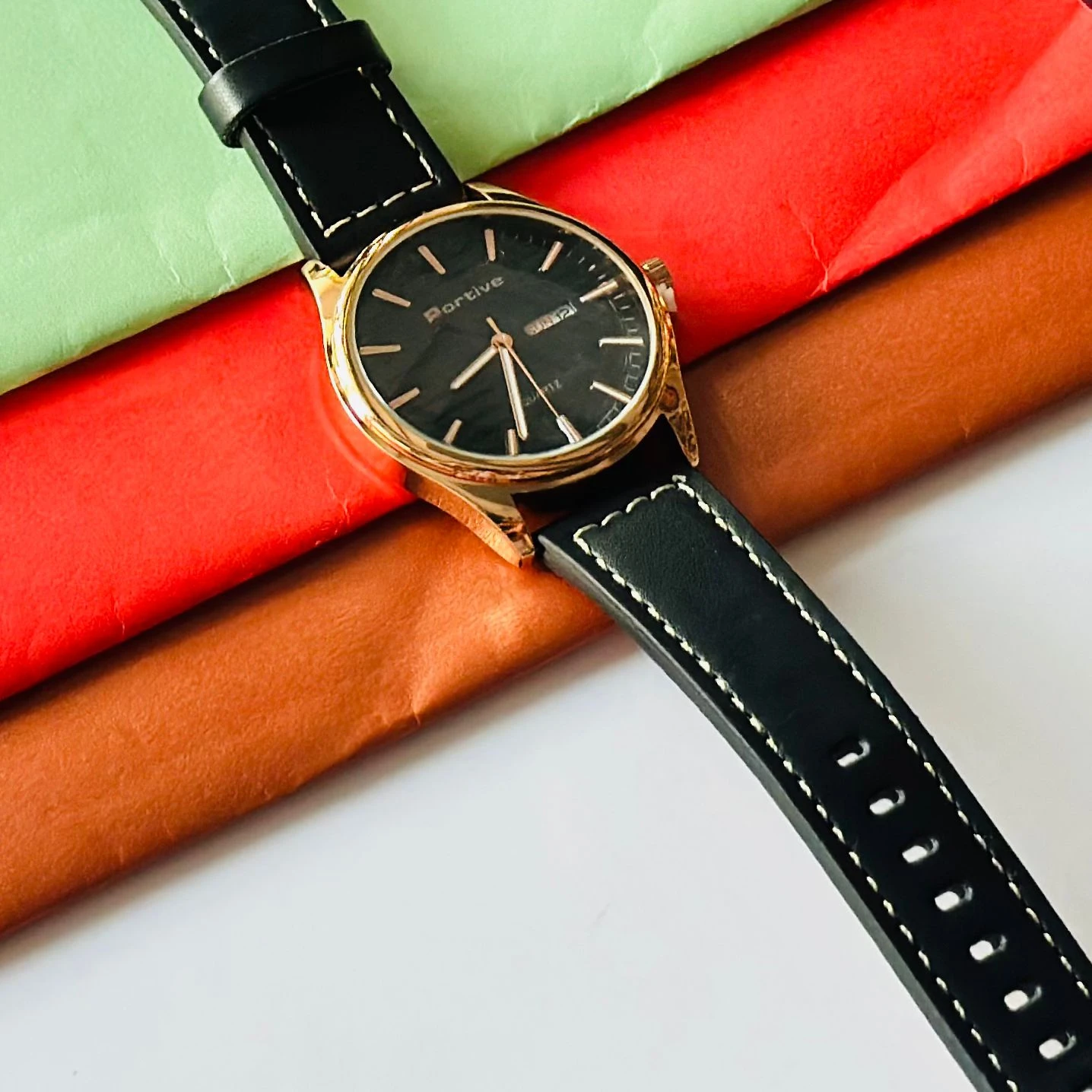 Black analog watch For man’s