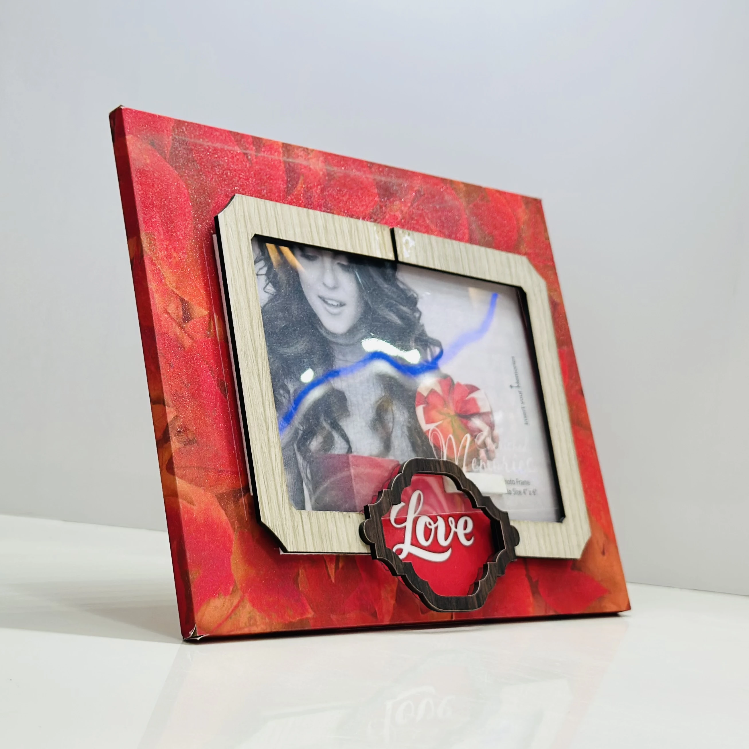 Wooden Photo Frame for Couple Gifts(SKU-0VX4LL)