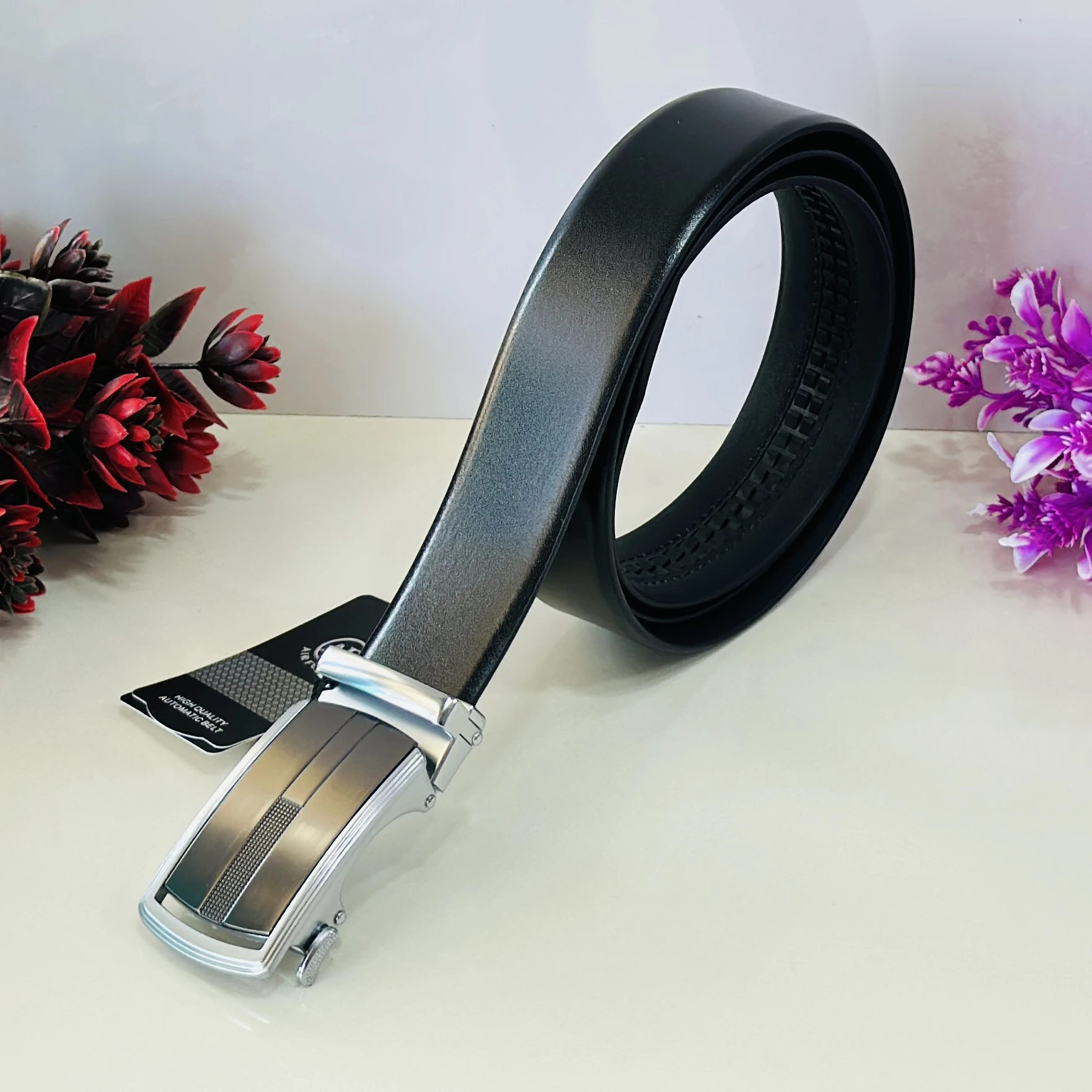 Belt is made of high quality leather