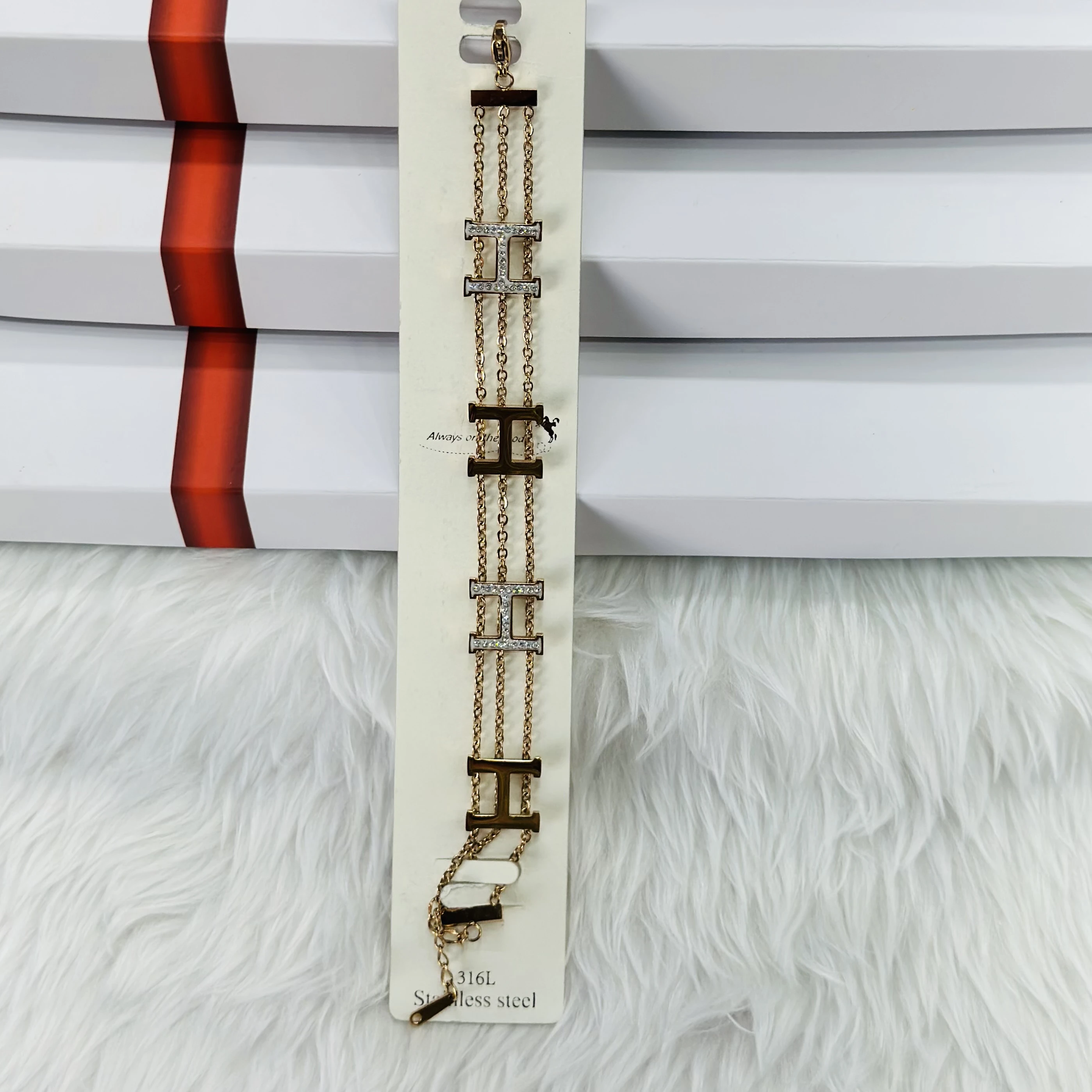Gold plated Breslet for Girls