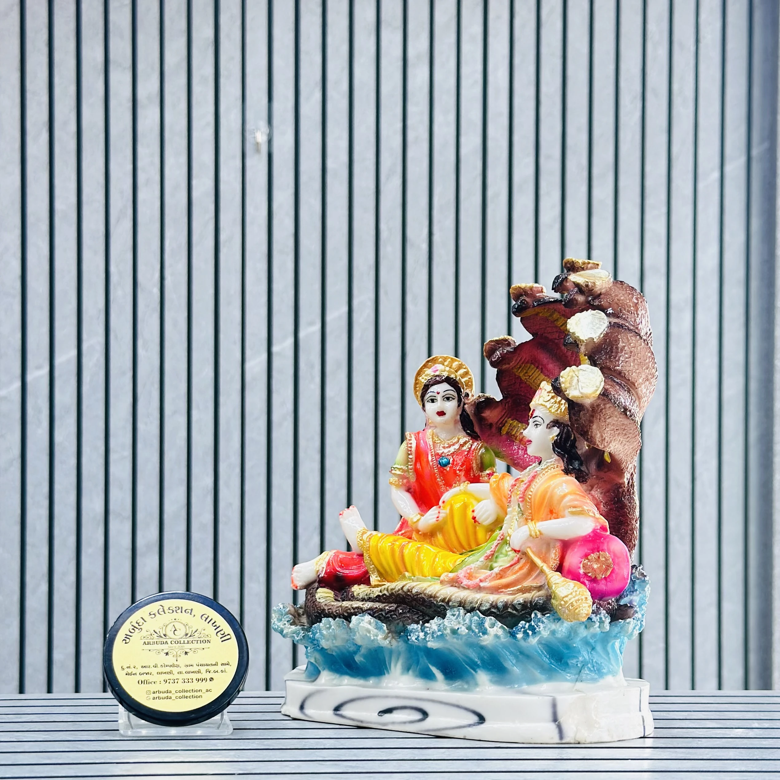 Laxmi Narayan marble murti