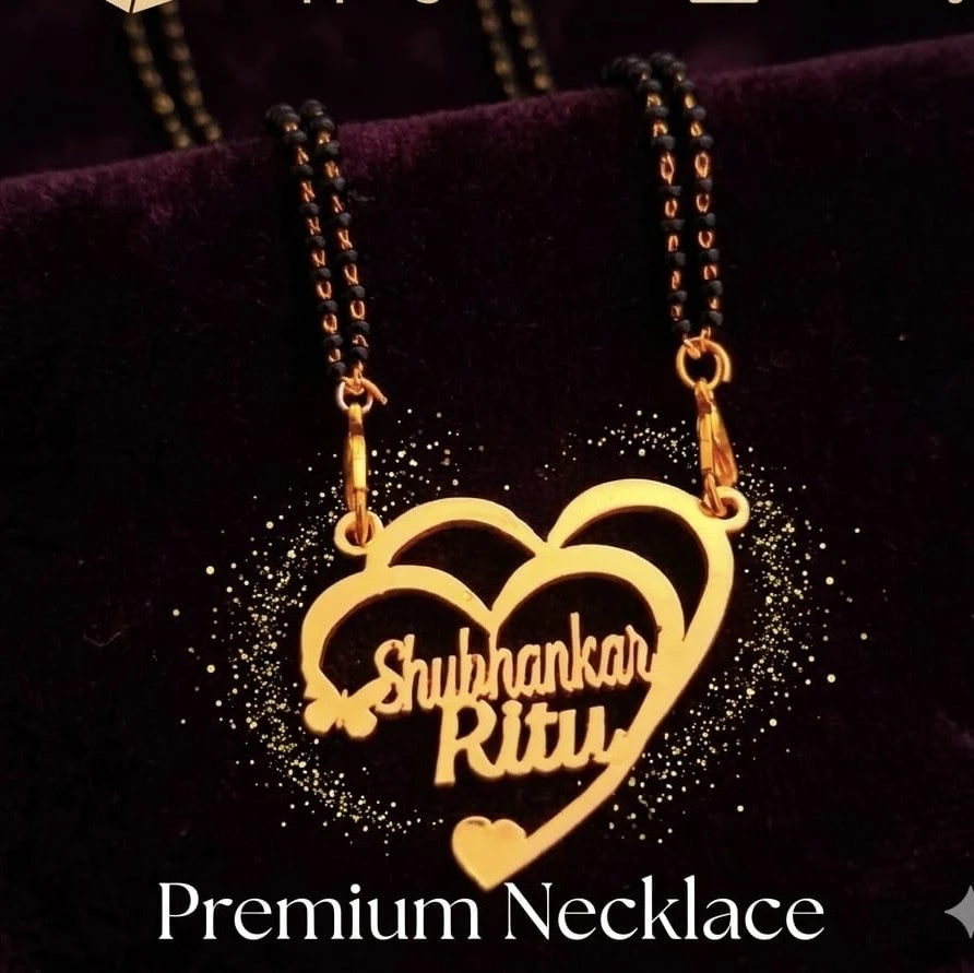 Personalised Double Name Mangalsutra