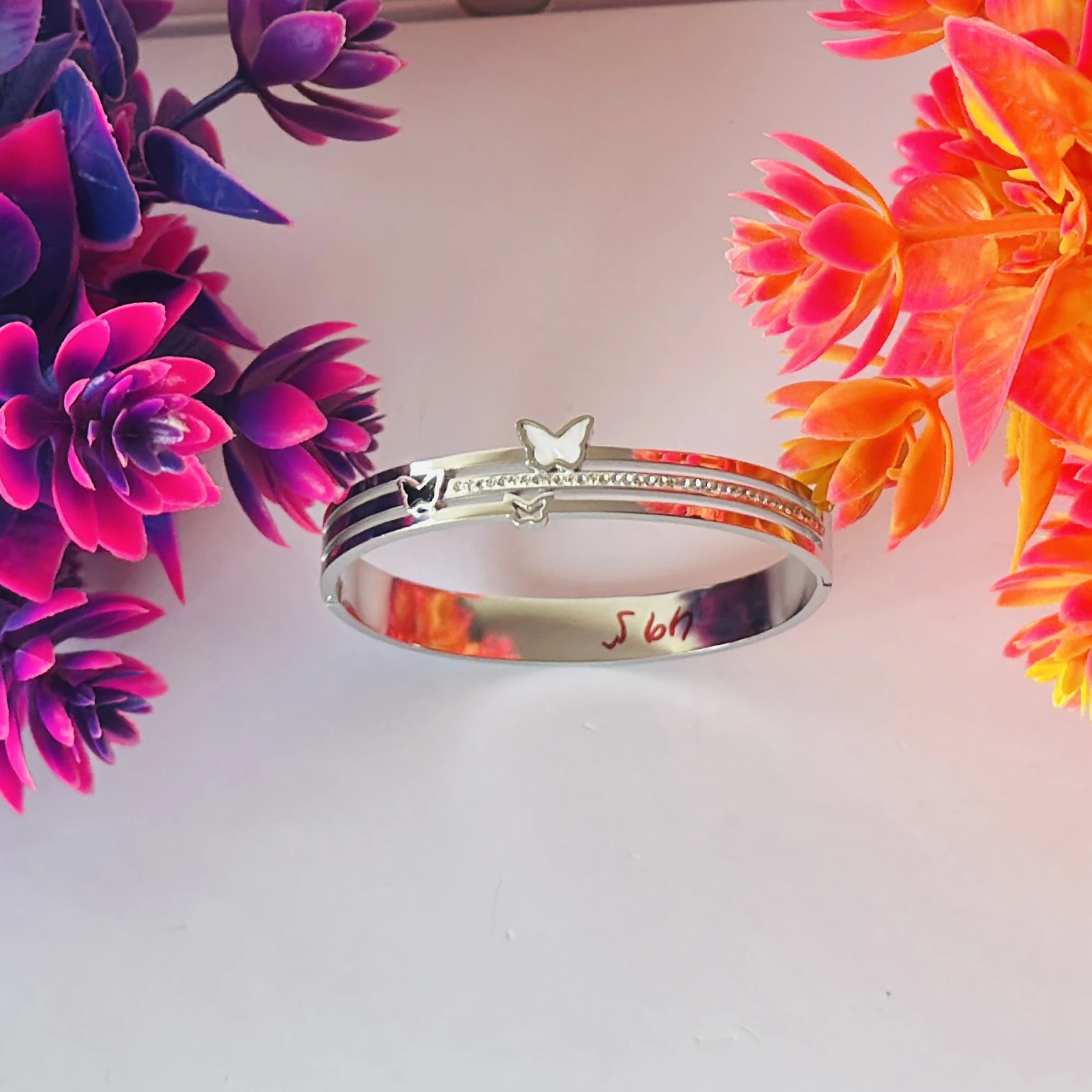 Silver Butterfly Bracelet for Women