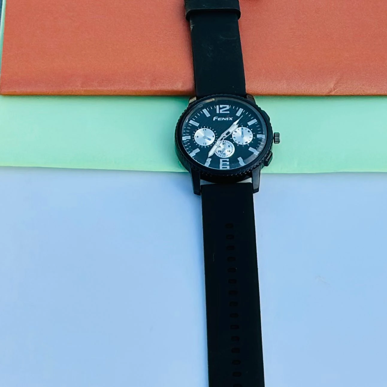 Black analog watch For man’s
