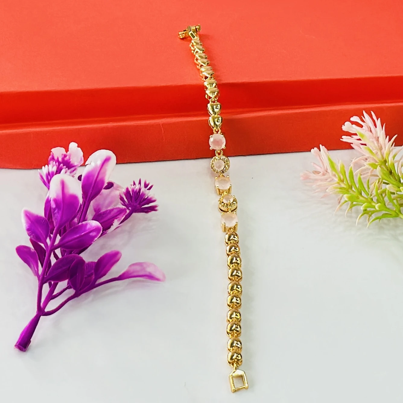 Gold plated Girls Fancy Breslet