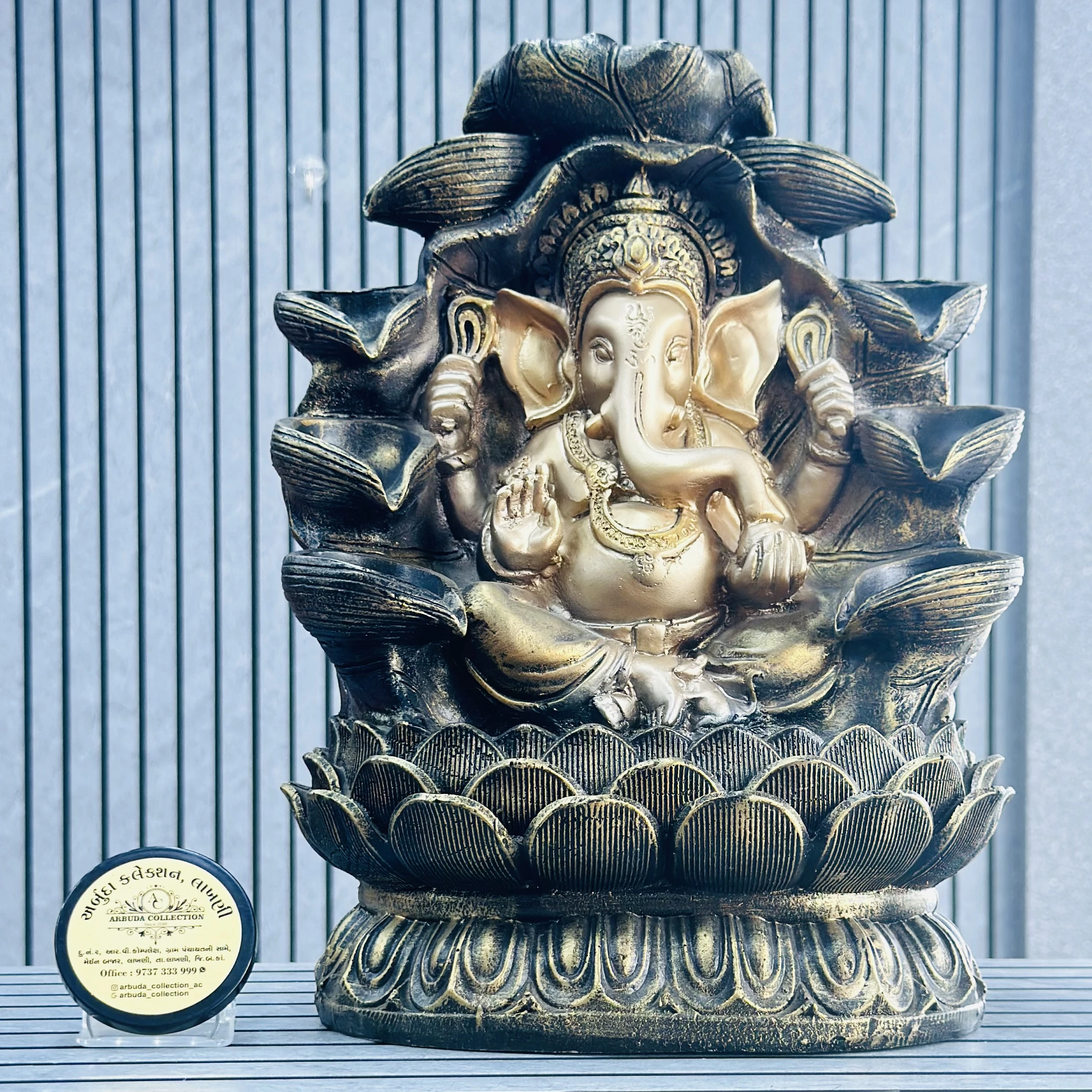 Ganesha tabletop water fountain