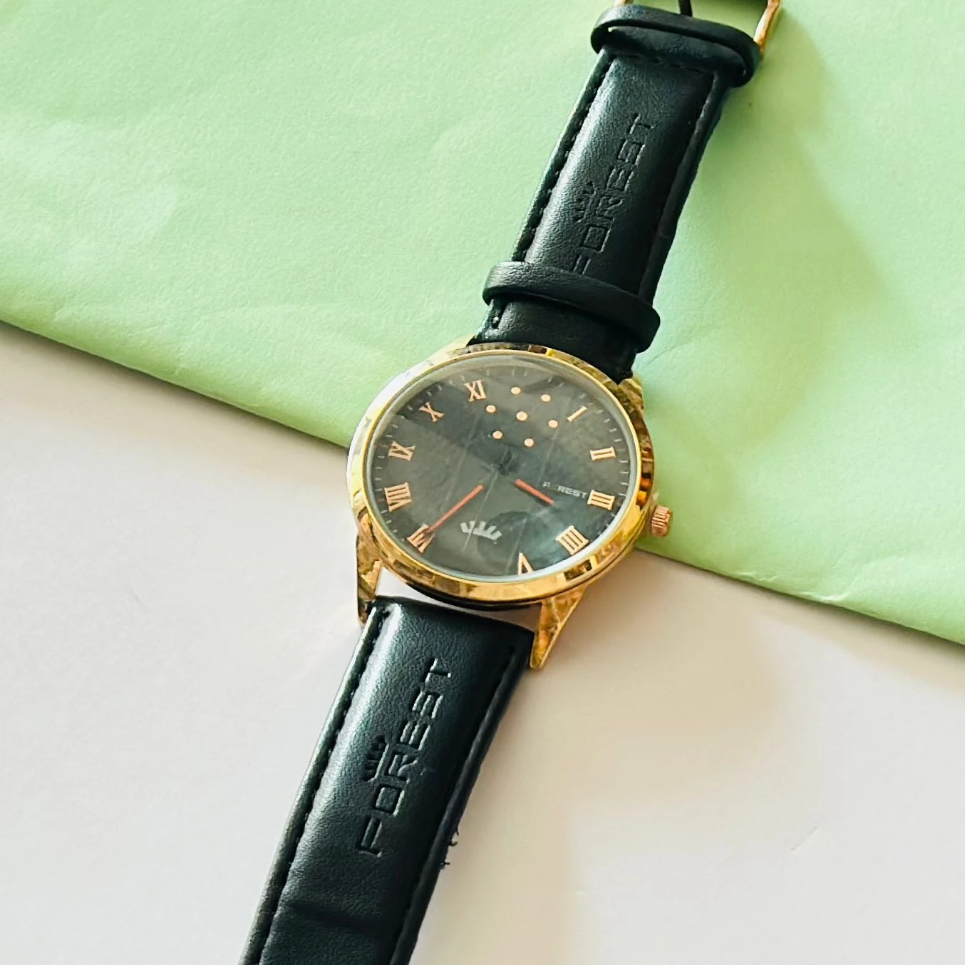 Black analog watch For man’s