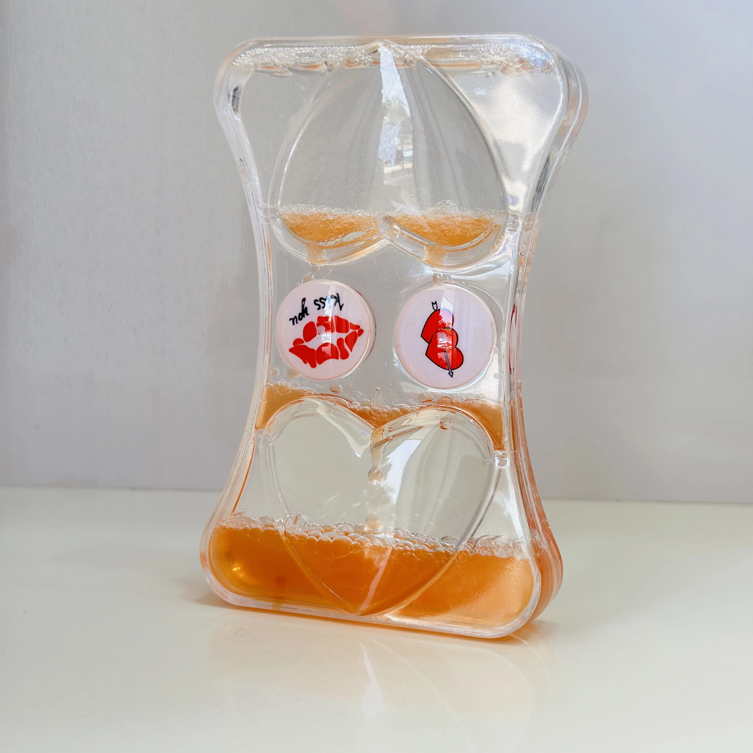 Decorative liquid hourglass(SKU-5CPT8Y)