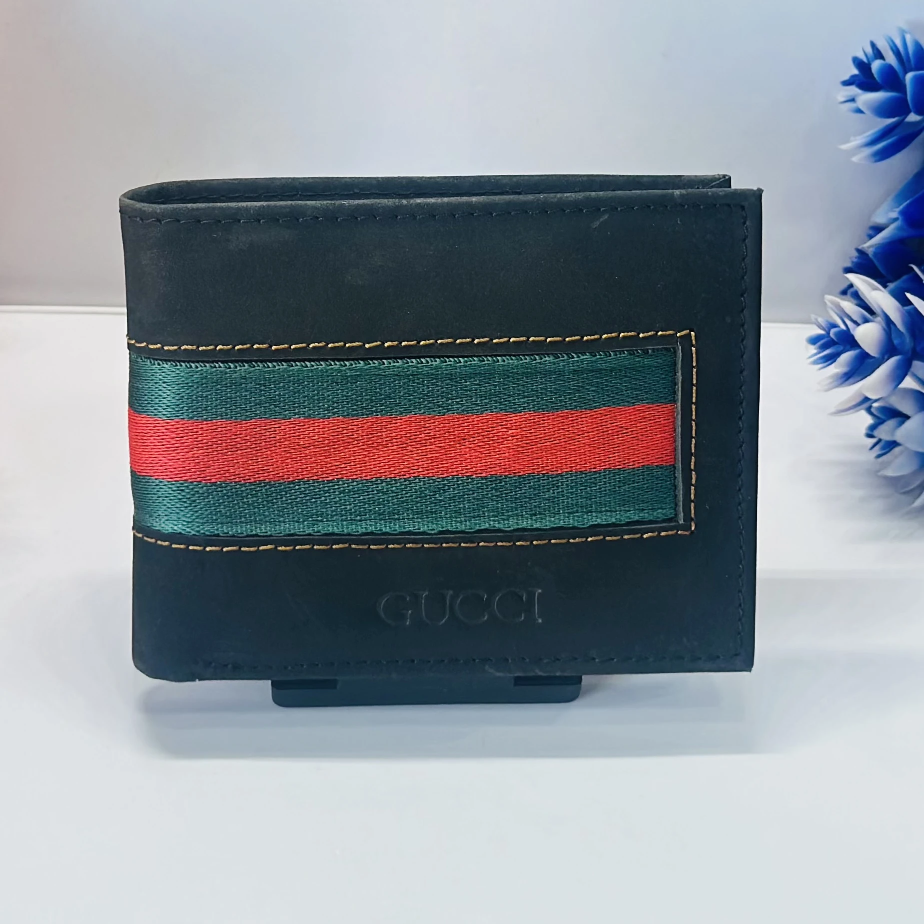 Premium Quality Stripe Slimfold Wallet