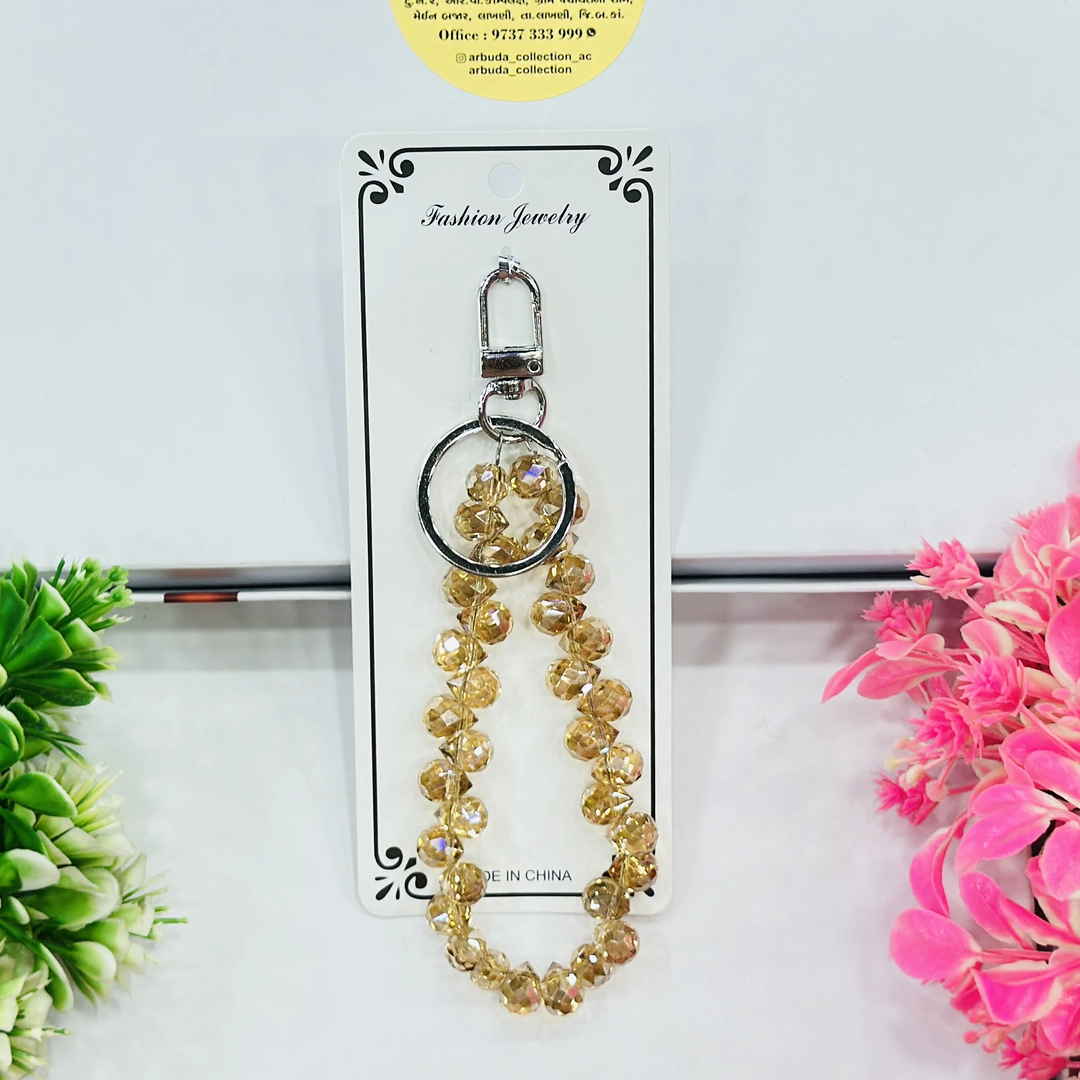 Crystal Fancy Girls Keychain