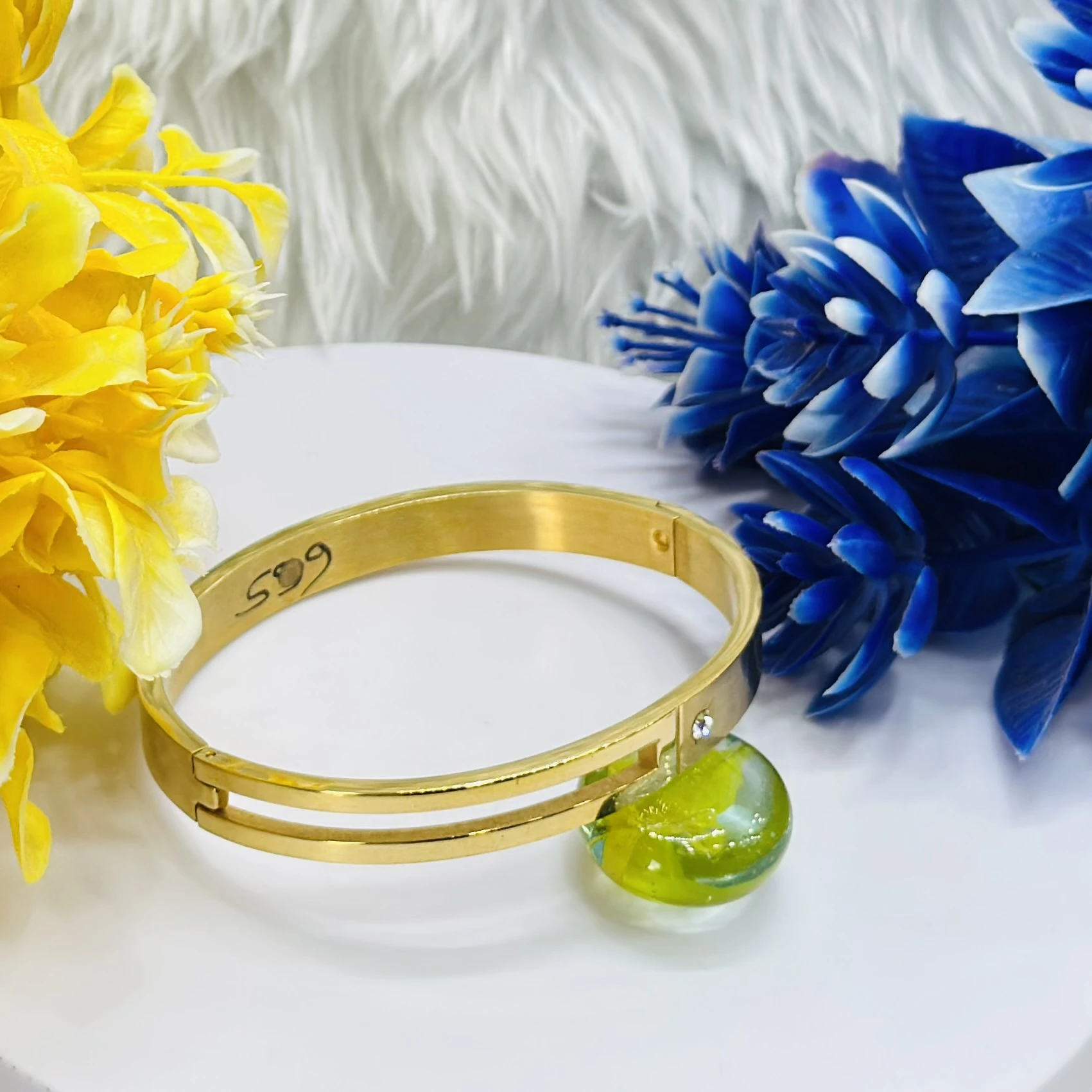Gold plated Breslet (Kada)