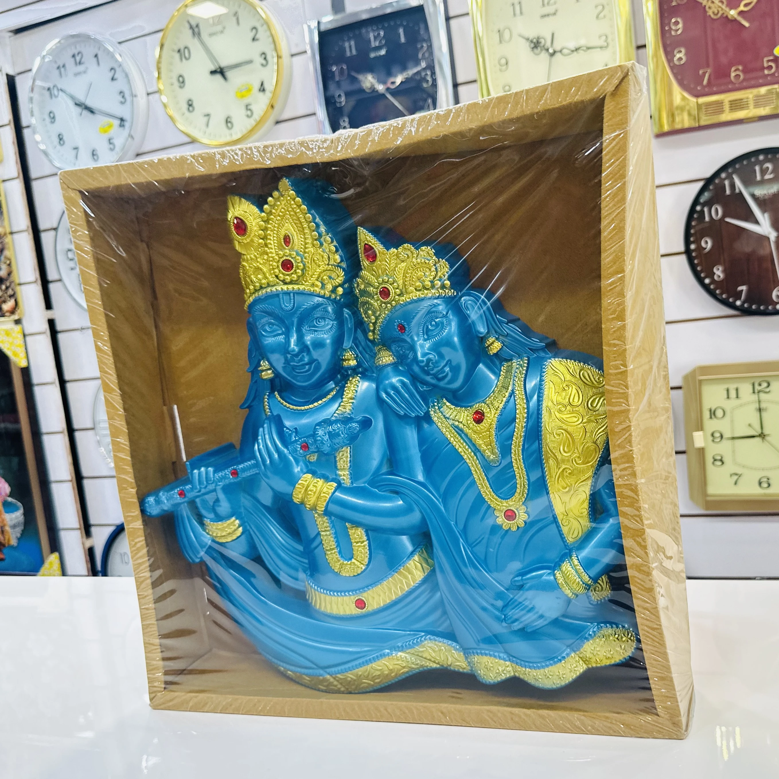 Radha Krishna Idol/Wall Hanging(SKU-WTGBTG)