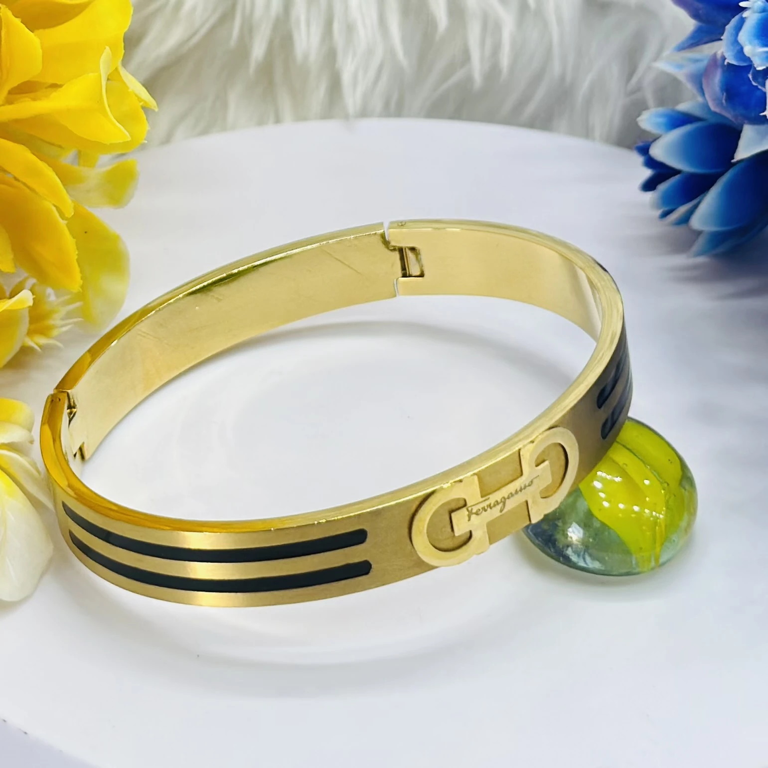 Gold plated Breslet (Kada)