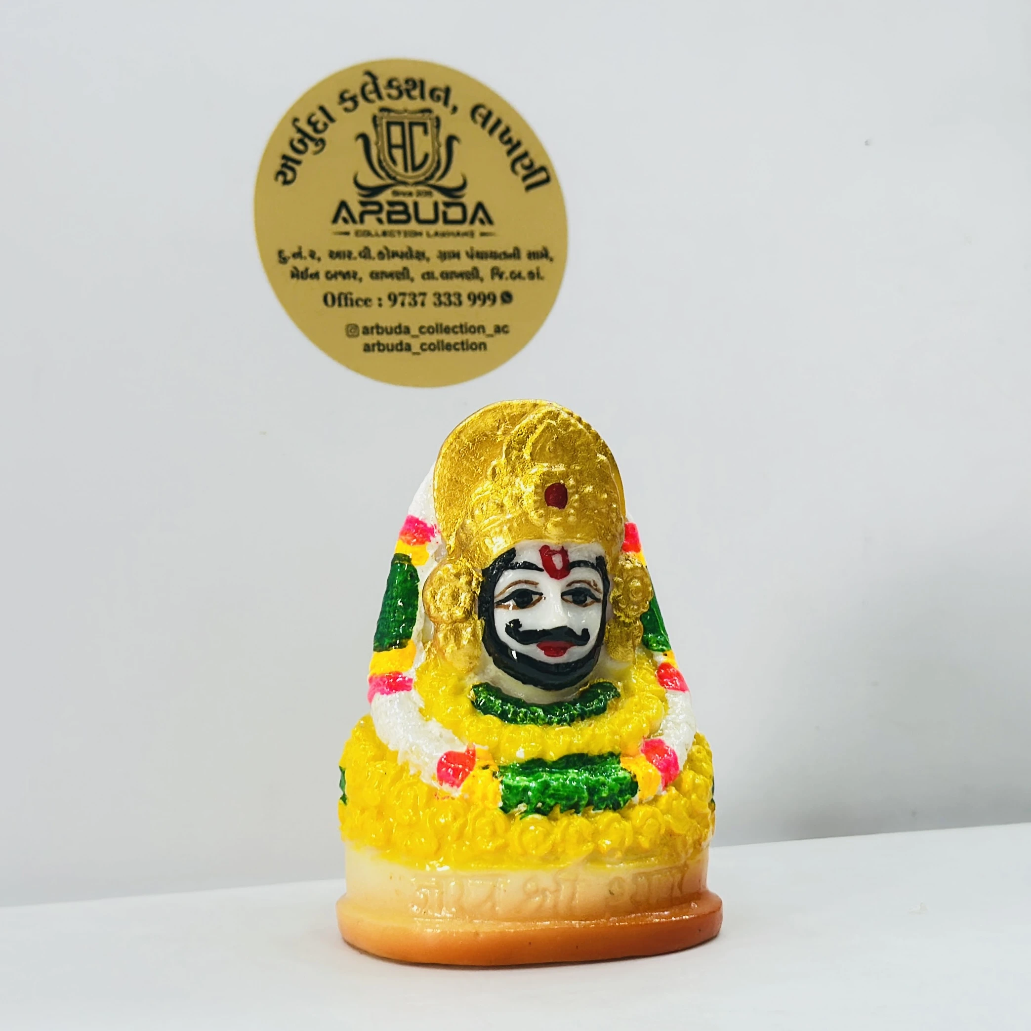 colorful Khatu Shyam Baba idol