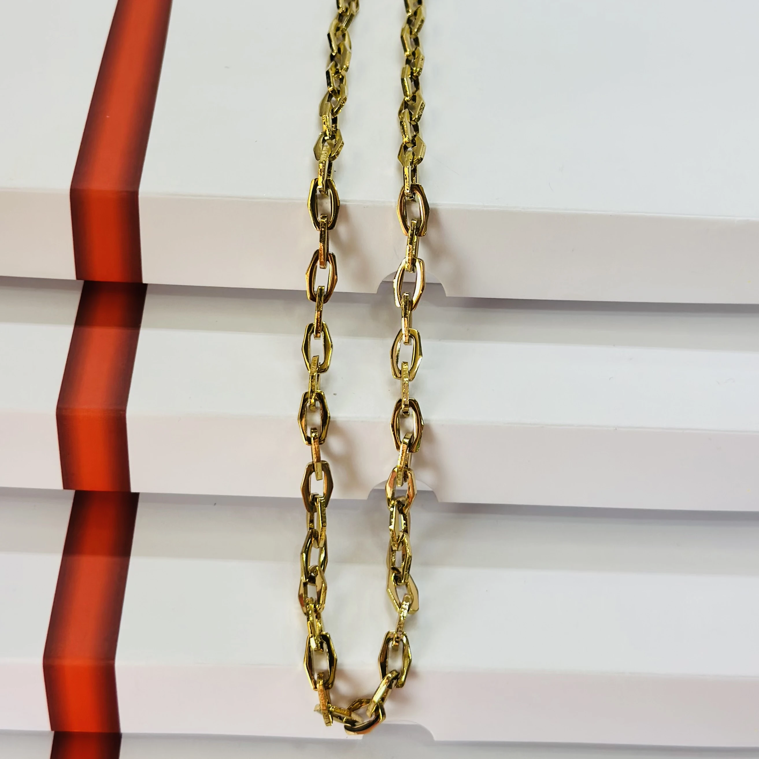 Gold plated design chain