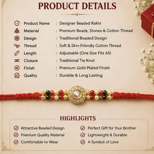 Designer Rakhi