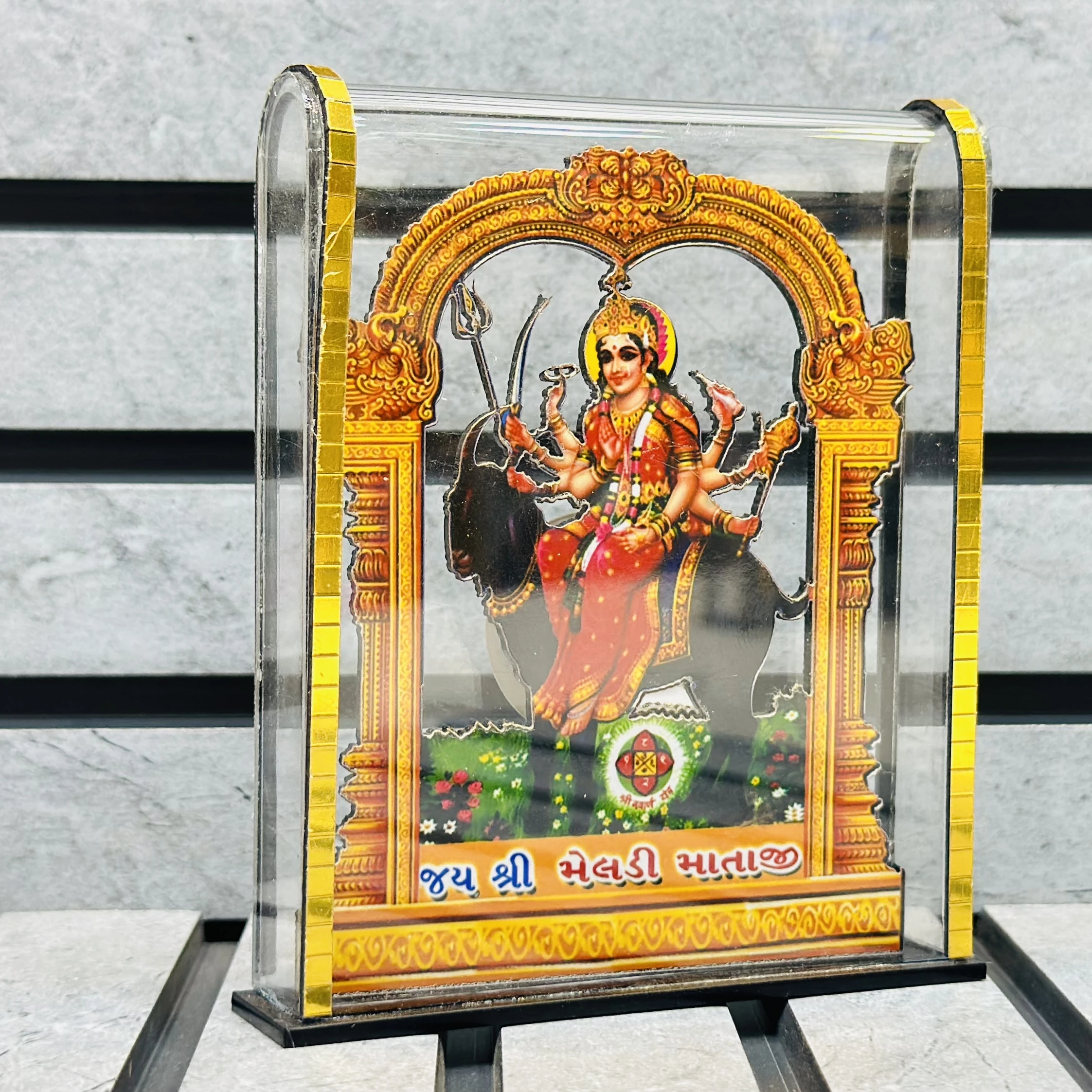 Hindu goddess Meldi Mata.
