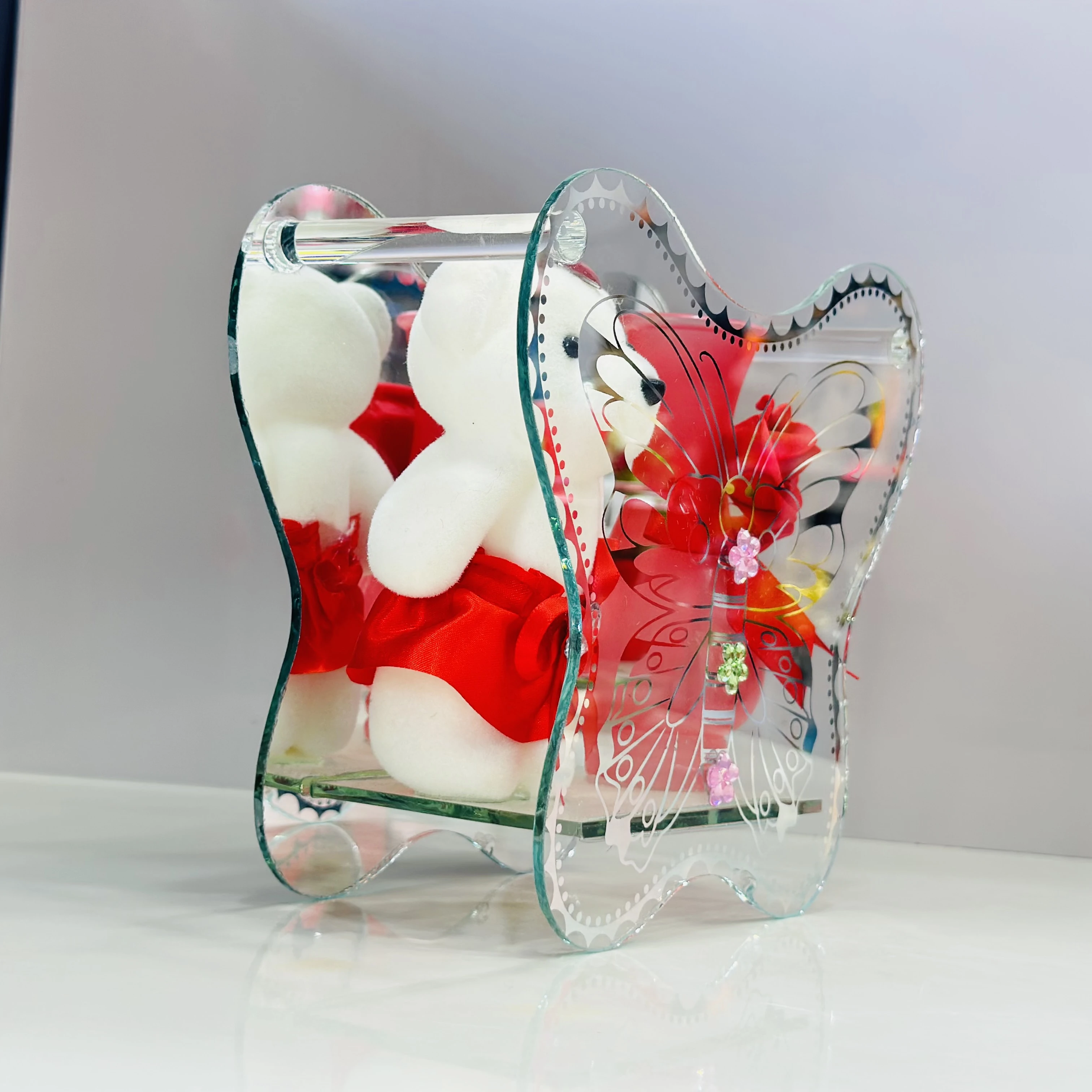 Butterfly -shaped flower vase(SKU-3QGO1B)