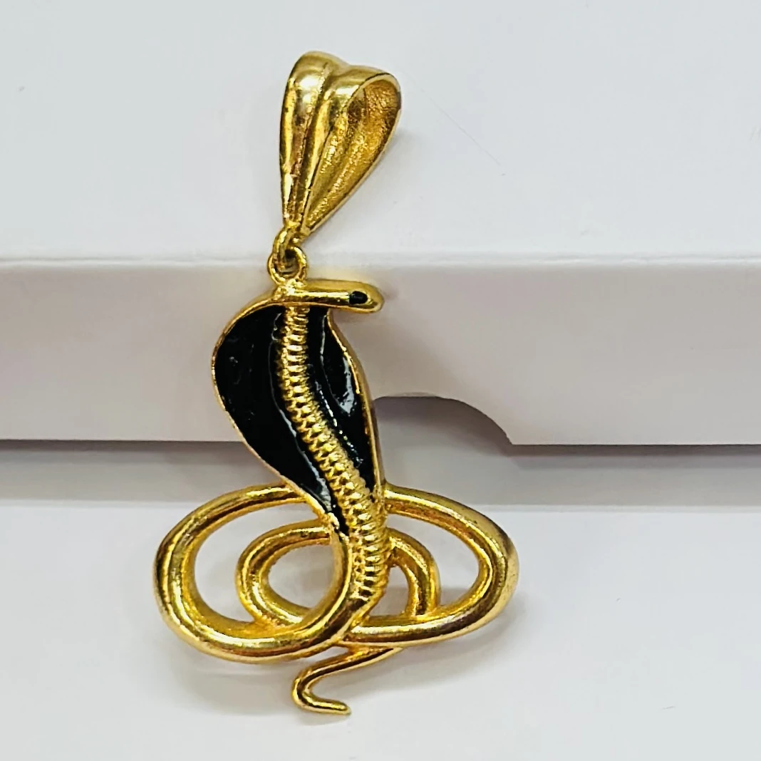 Gold plated pendant
