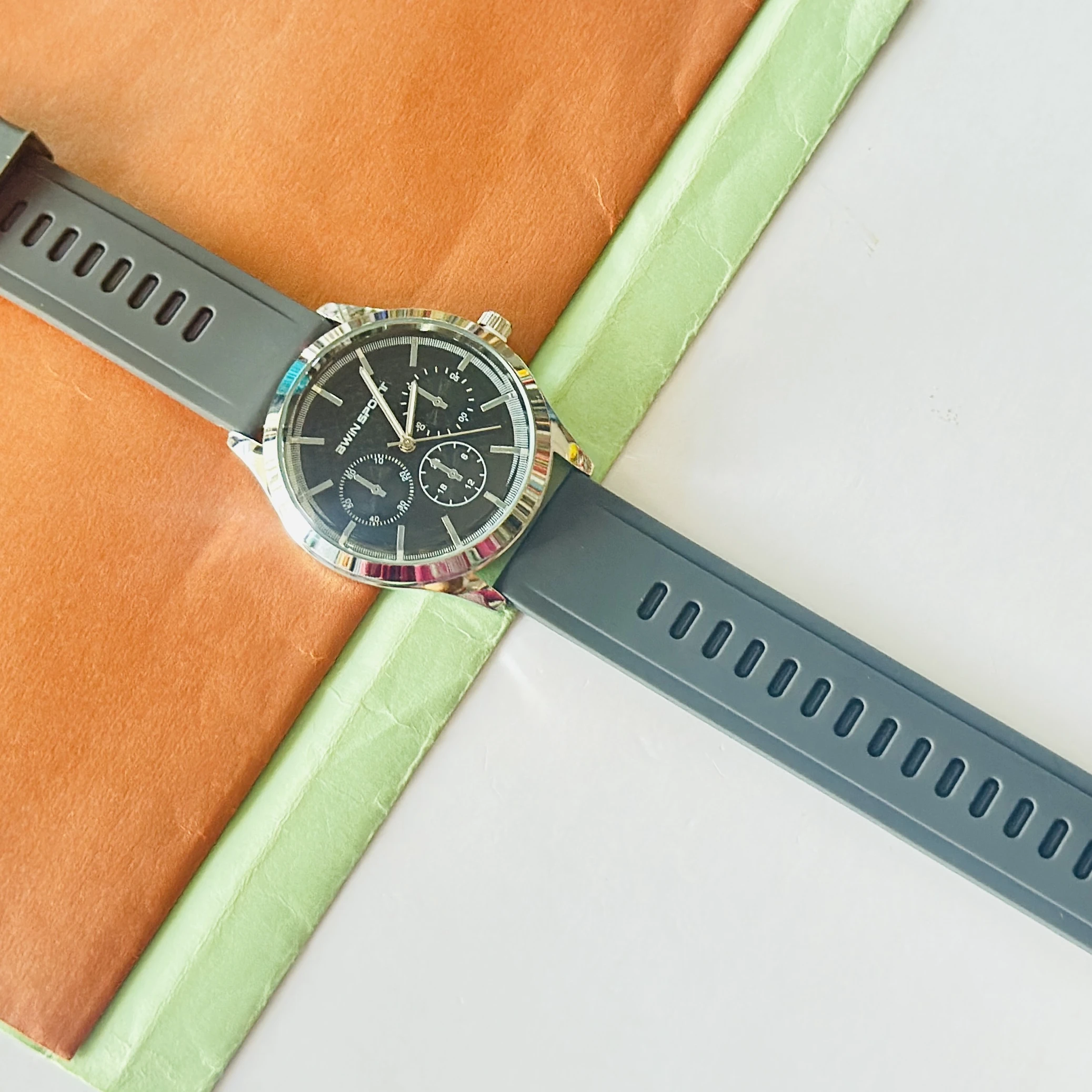 an Ewin Sport brand wristwatch
