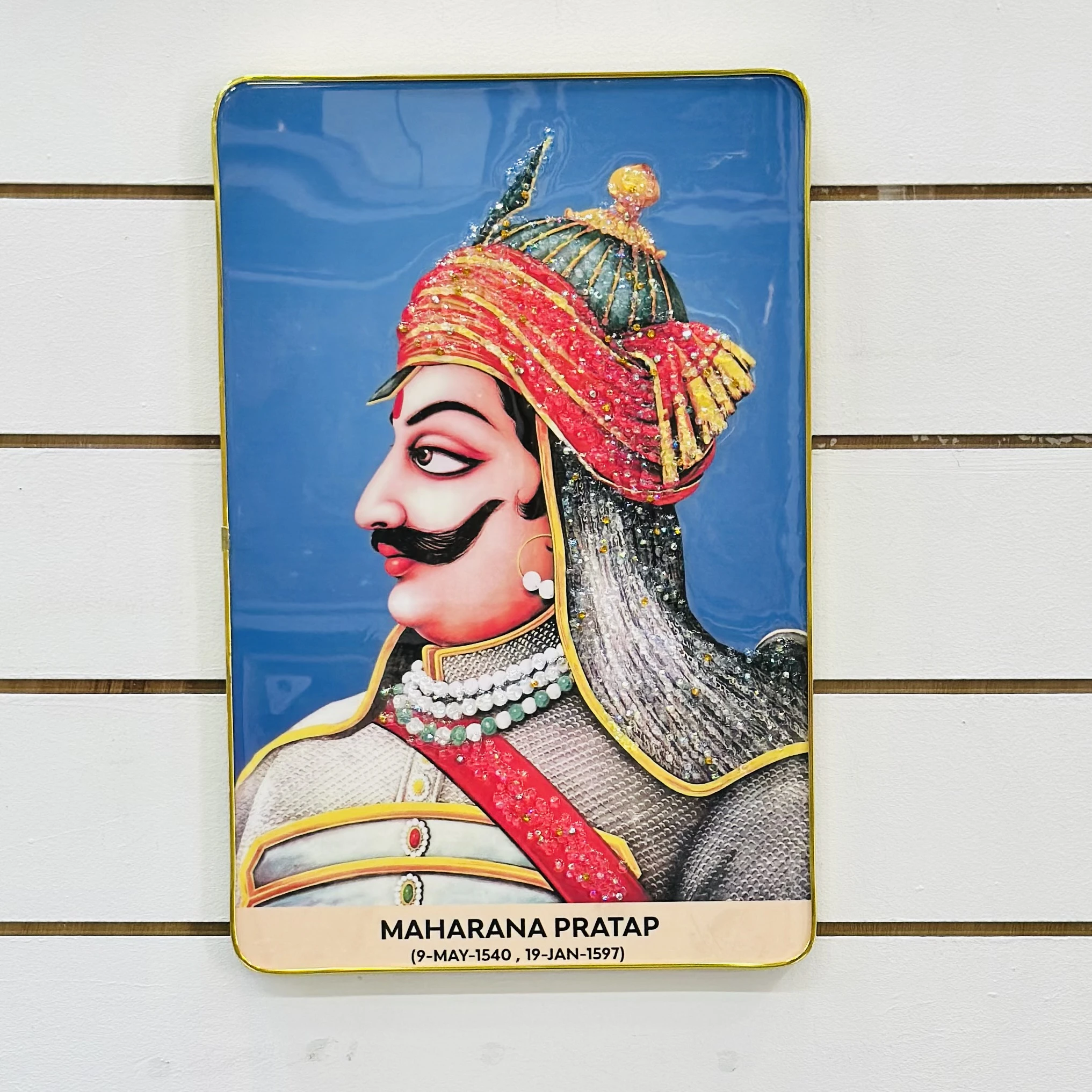 maharana Pratap Wall Hanging Photo Frame(SKU-QL030P)