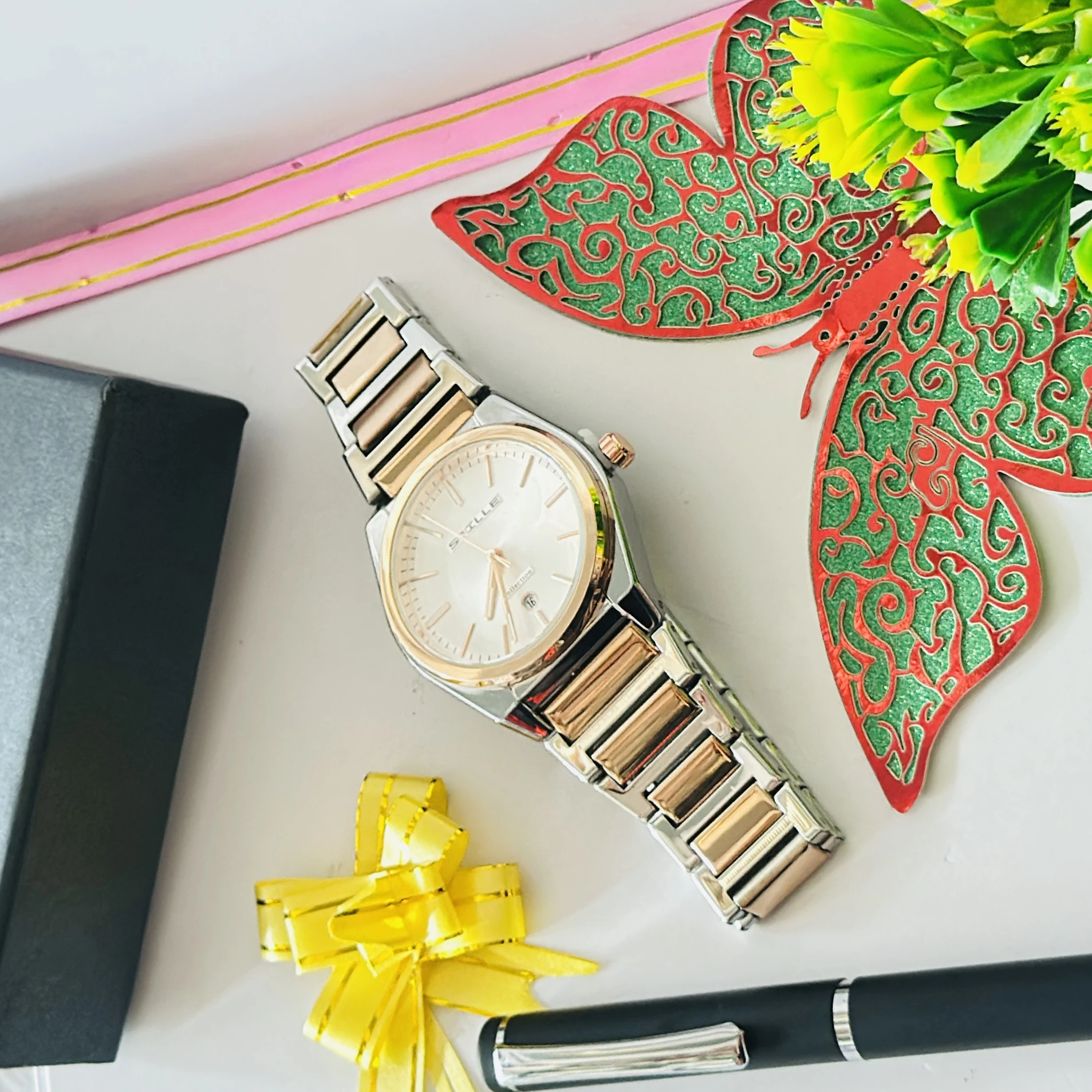Snille brand analog quartz watch