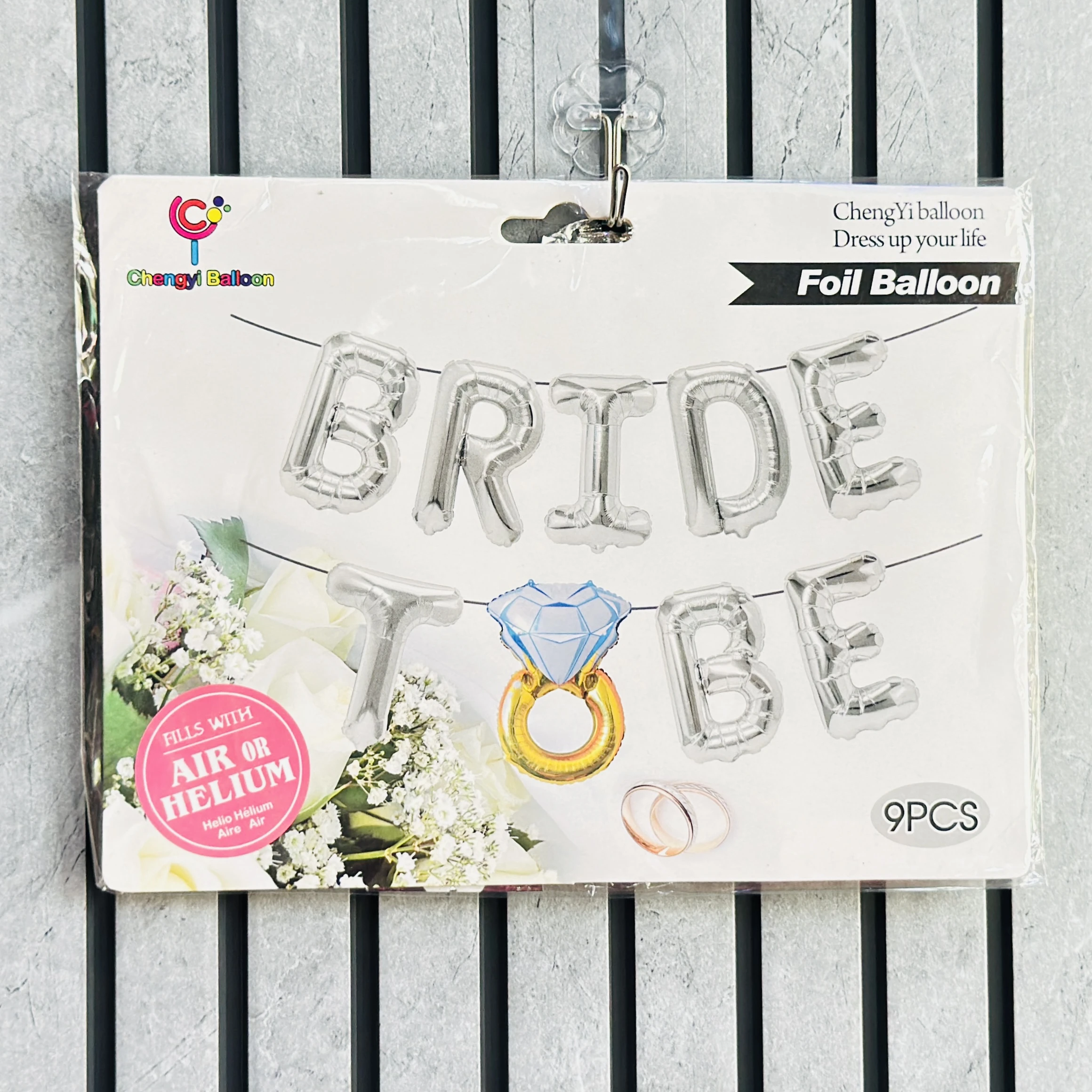 Chengyi Balloon branded "Bride to Be" foil balloons