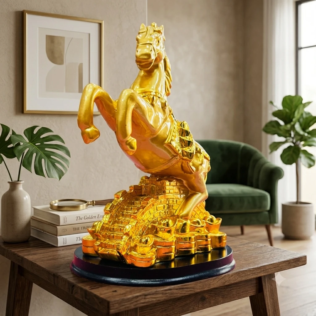 Golden Polynesian Horse