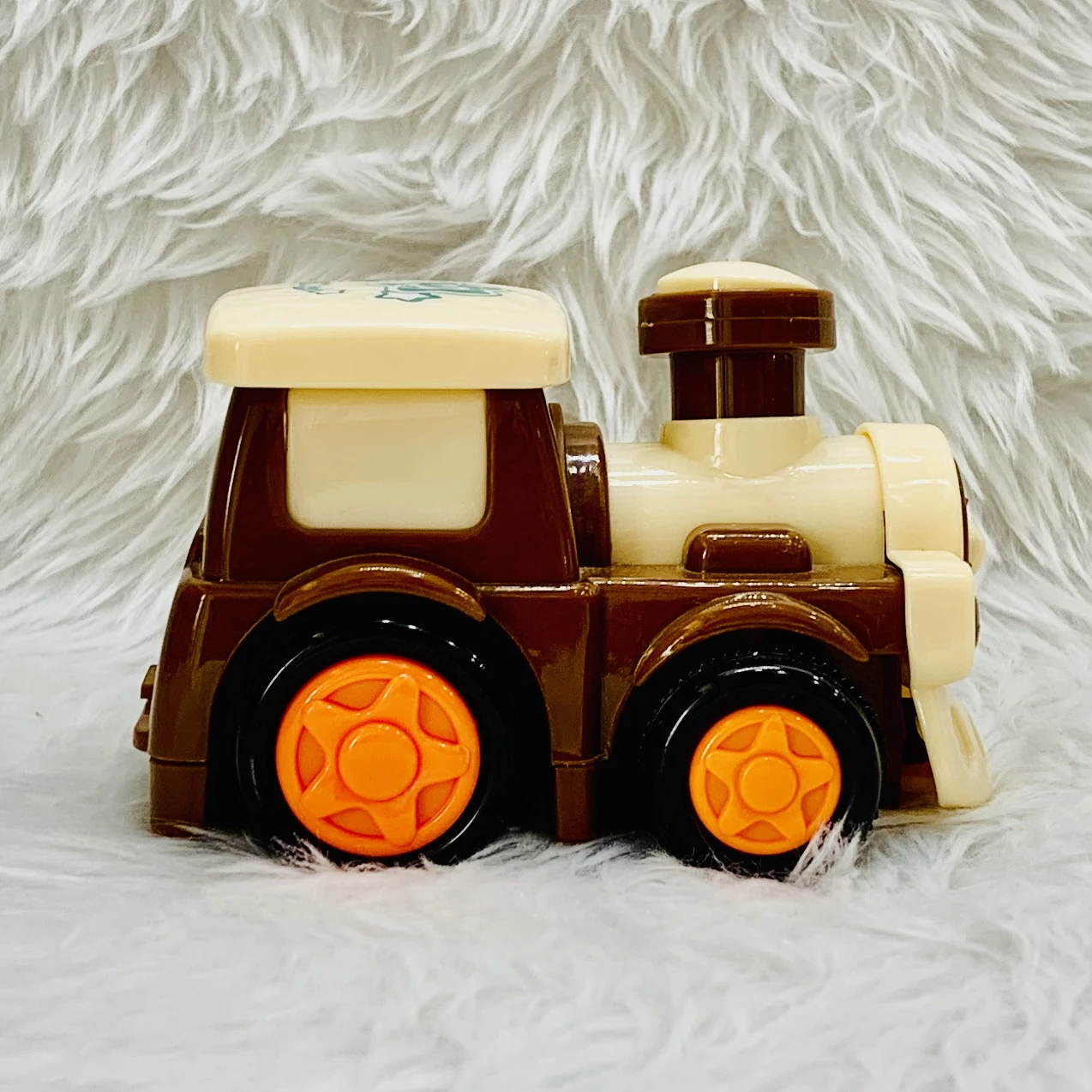 Friction Powered Toy Set of Car, Train