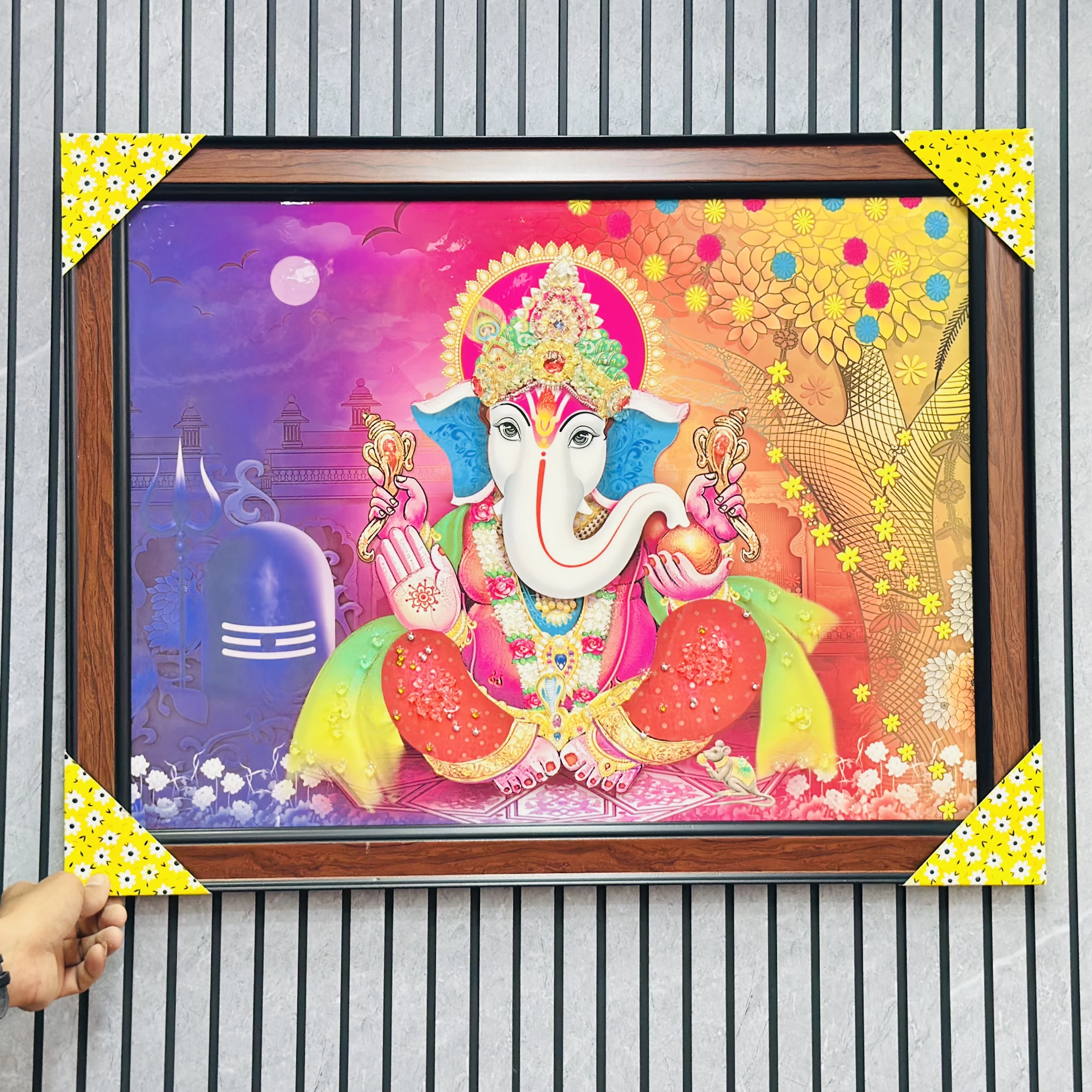 Ganpati bapa Frame (SKU-WAIEA8)