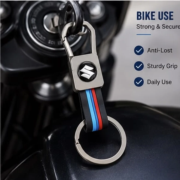 Premium Suzuki Metal Keychain