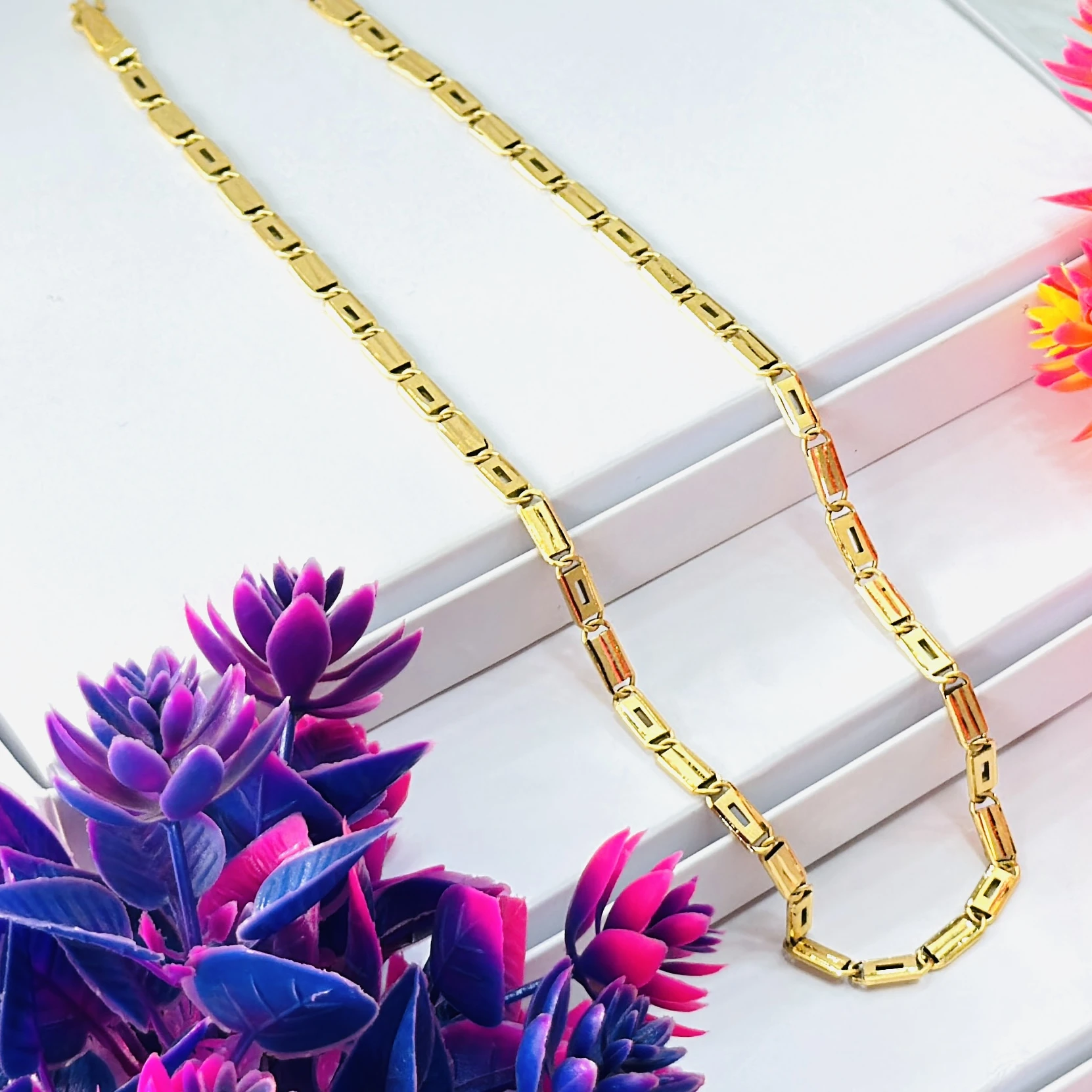 Gold plated Nawabi chain