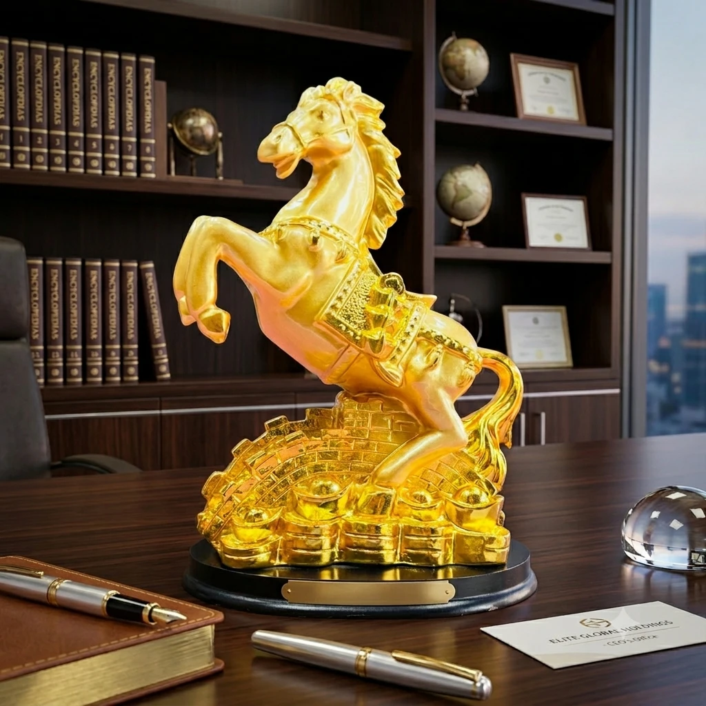 Golden Polynesian Horse