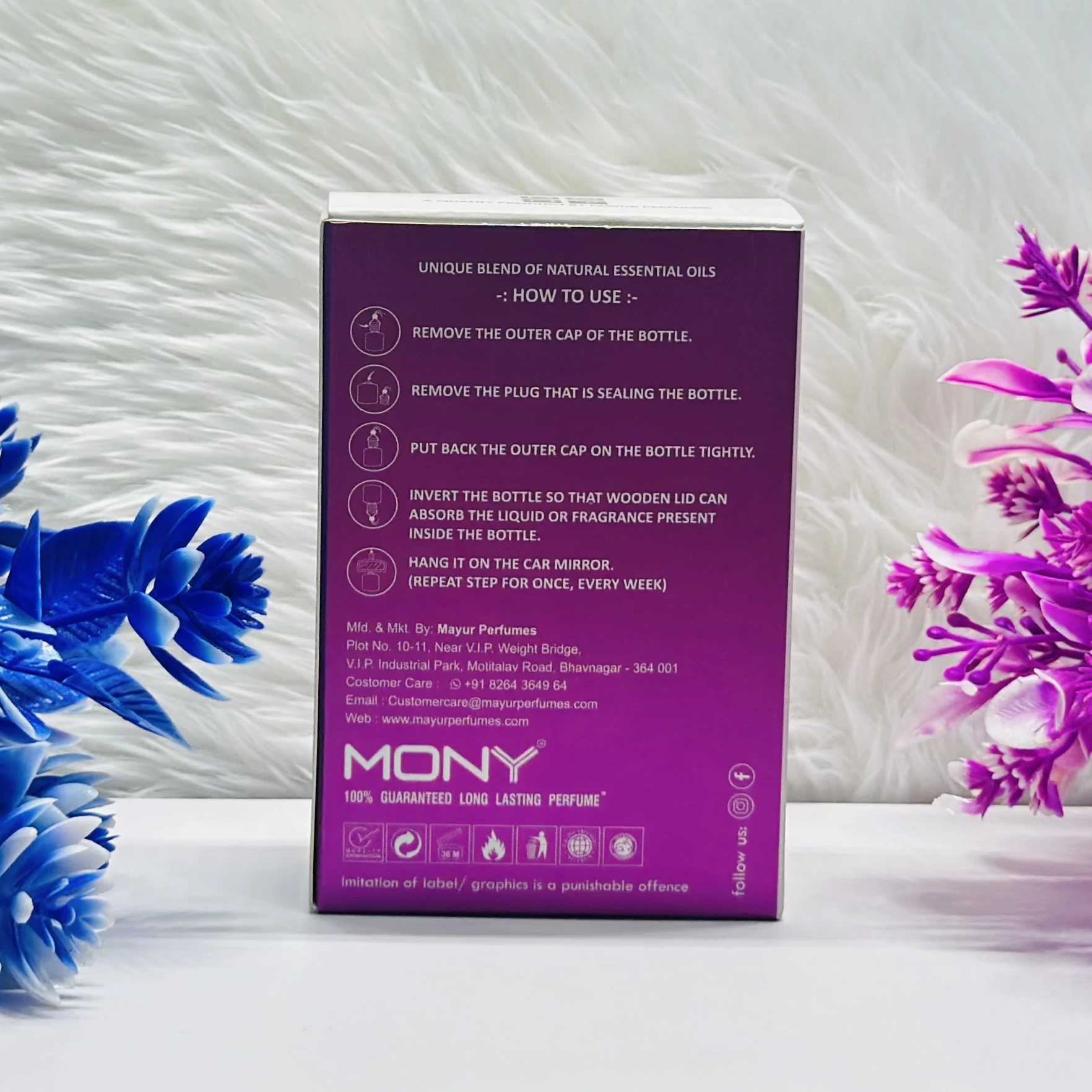 Mony Blossom Premium Car Perfume