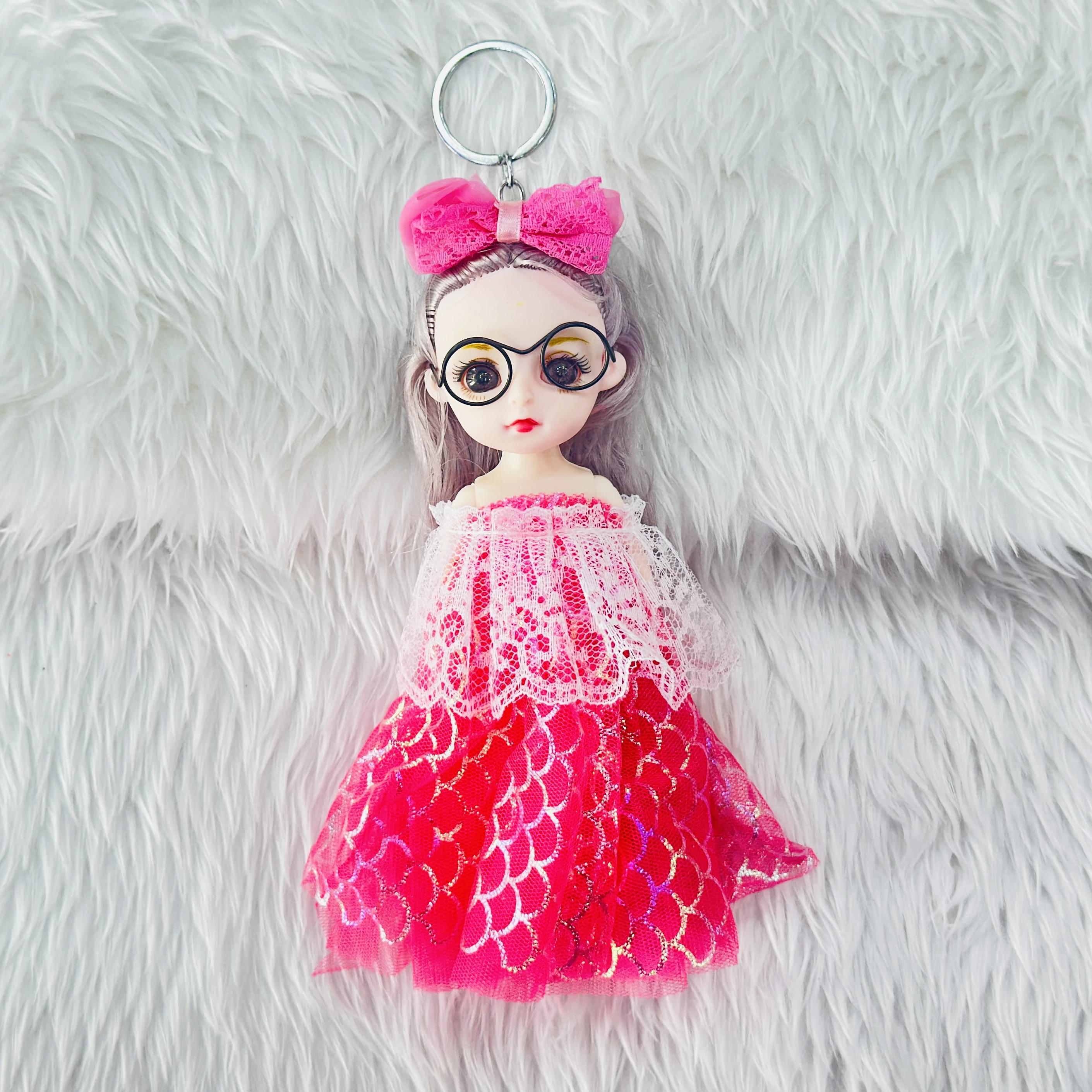 fashionable doll keychain