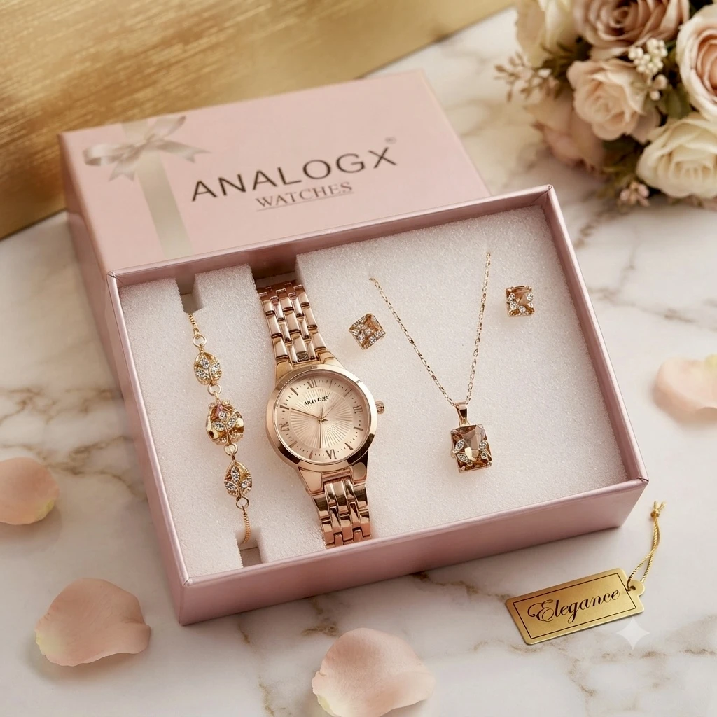 ✨ Complete Girls Jewellery Set – Stylish Accessories for Every Occasion ✨