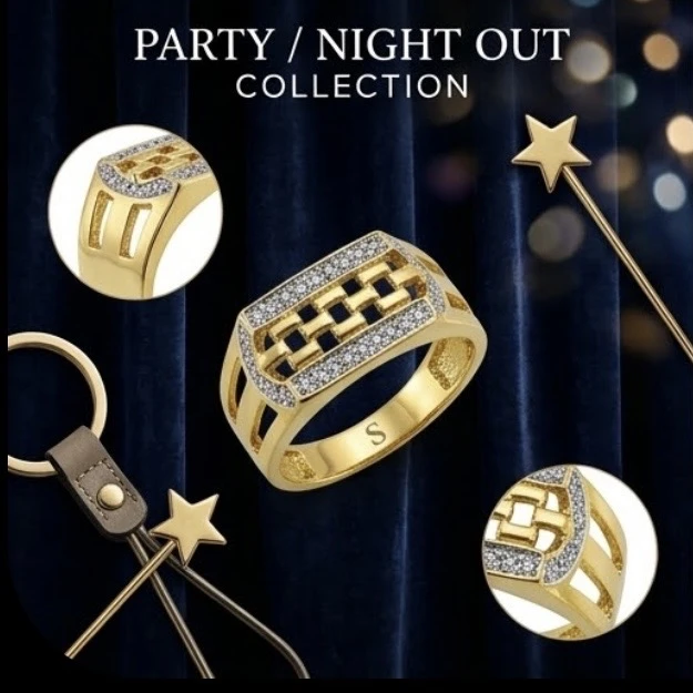 ✨ Gents Ring Collection – Stylish Designs for a Bold & Royal Look ✨