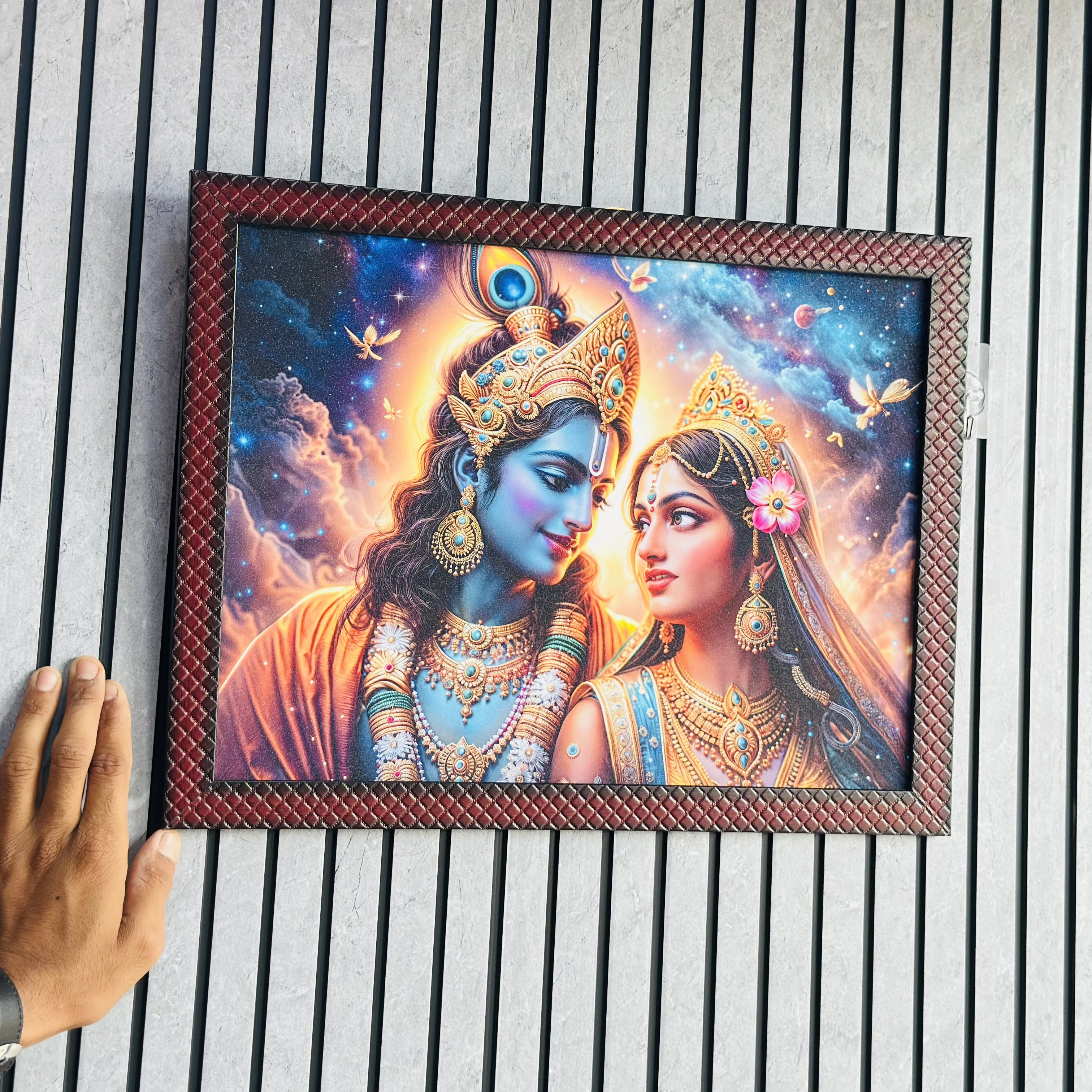 રાધા ક્રિશ્રના વોલ આર્ટ (SKU-TPJLQ5)