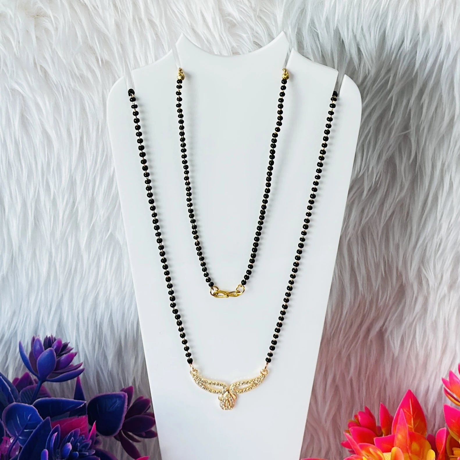 Gold -plated mangalsutra