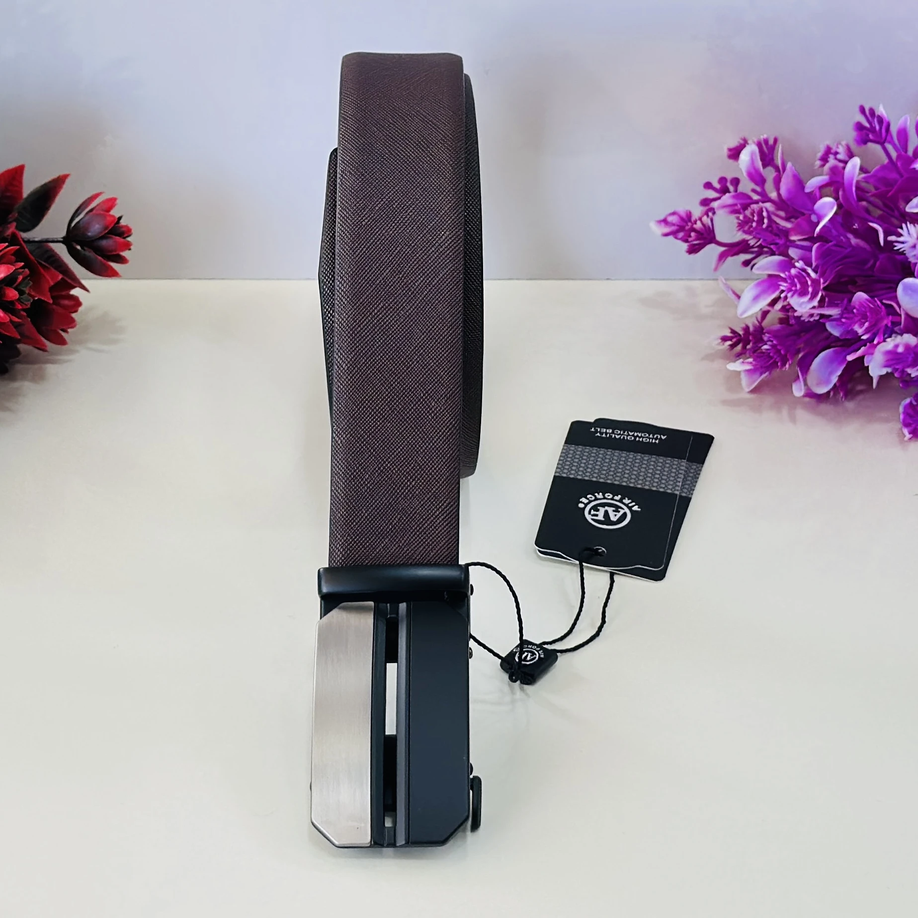 Belt is made of high quality leather