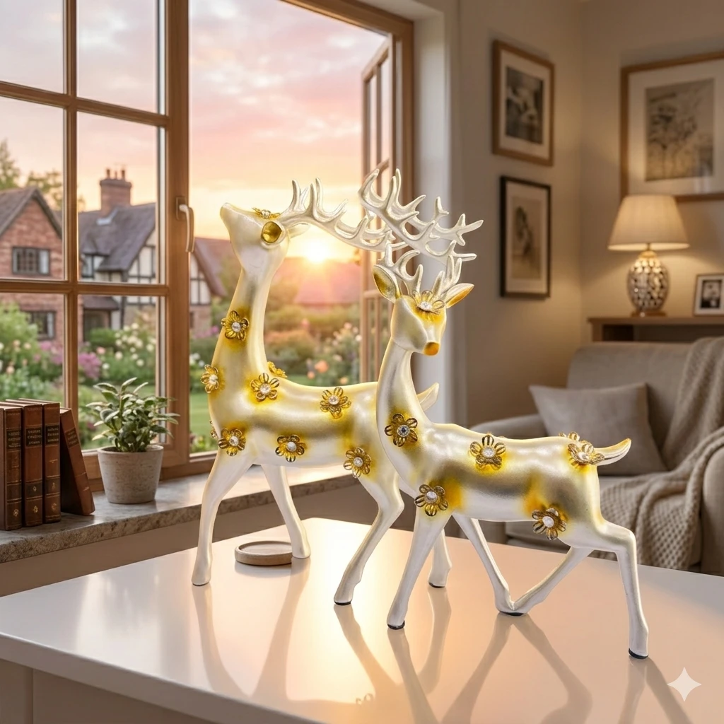 Deer Resin statues