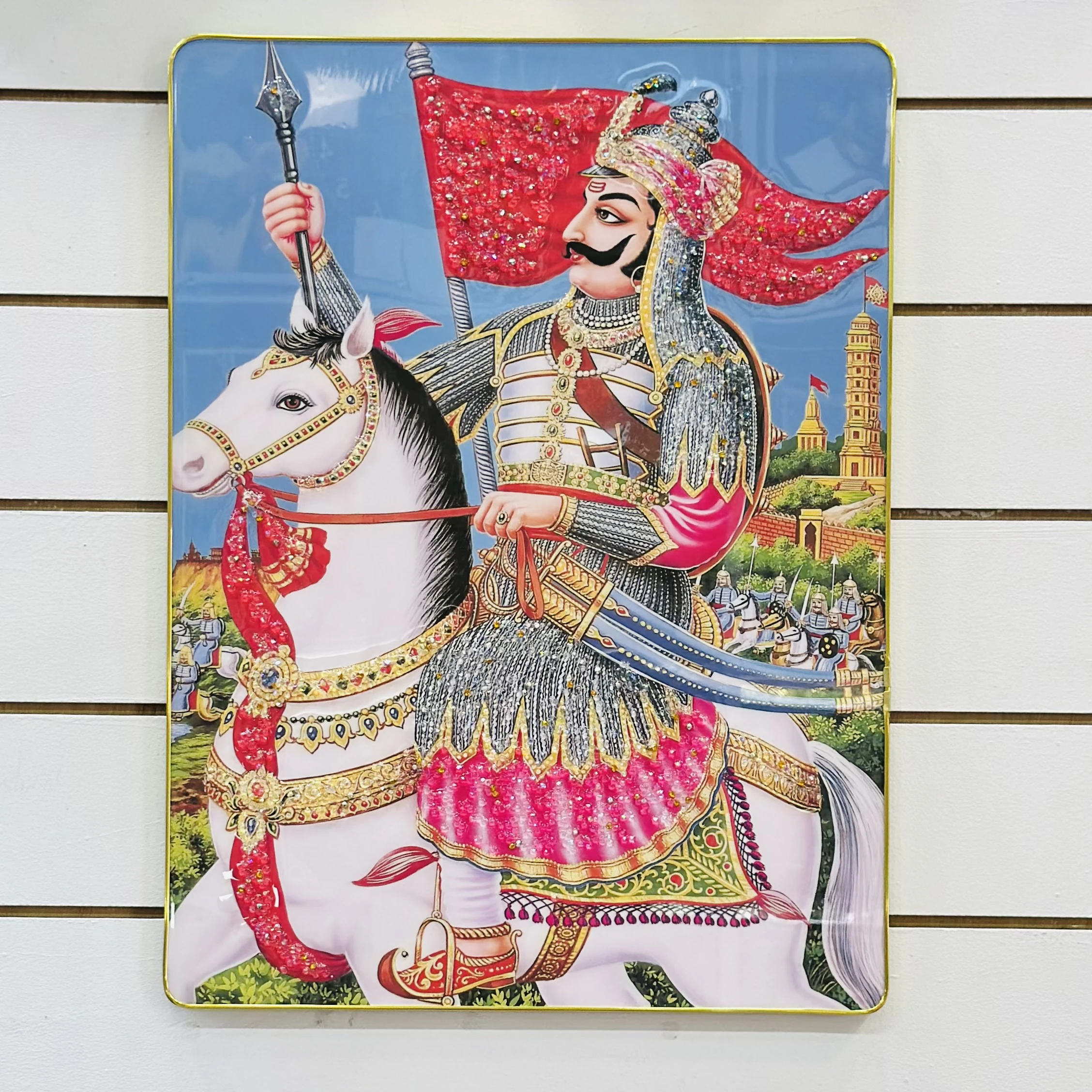 Maharana Pratap Singh Sisodiya Photo Frame(SKU-35RZAN)